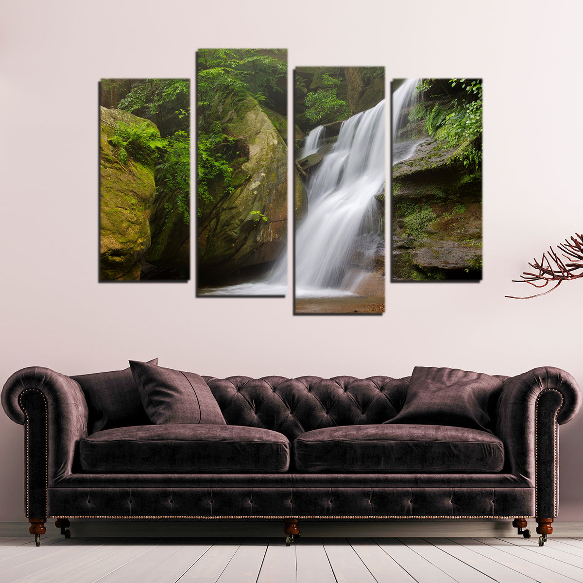 Hidden Falls in Hocking Hills Wall Art
