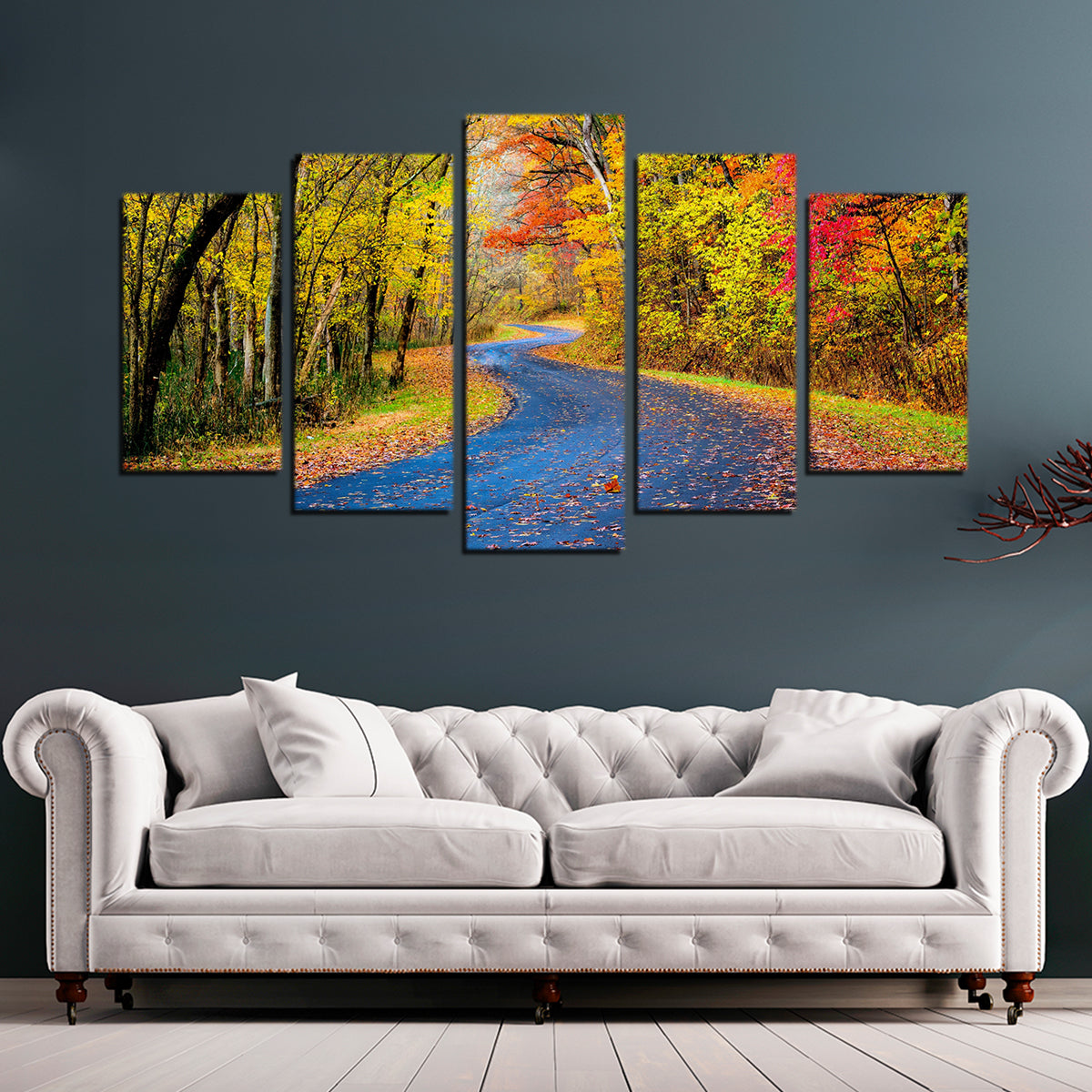 Hocking Hills fall foliage Wall Art