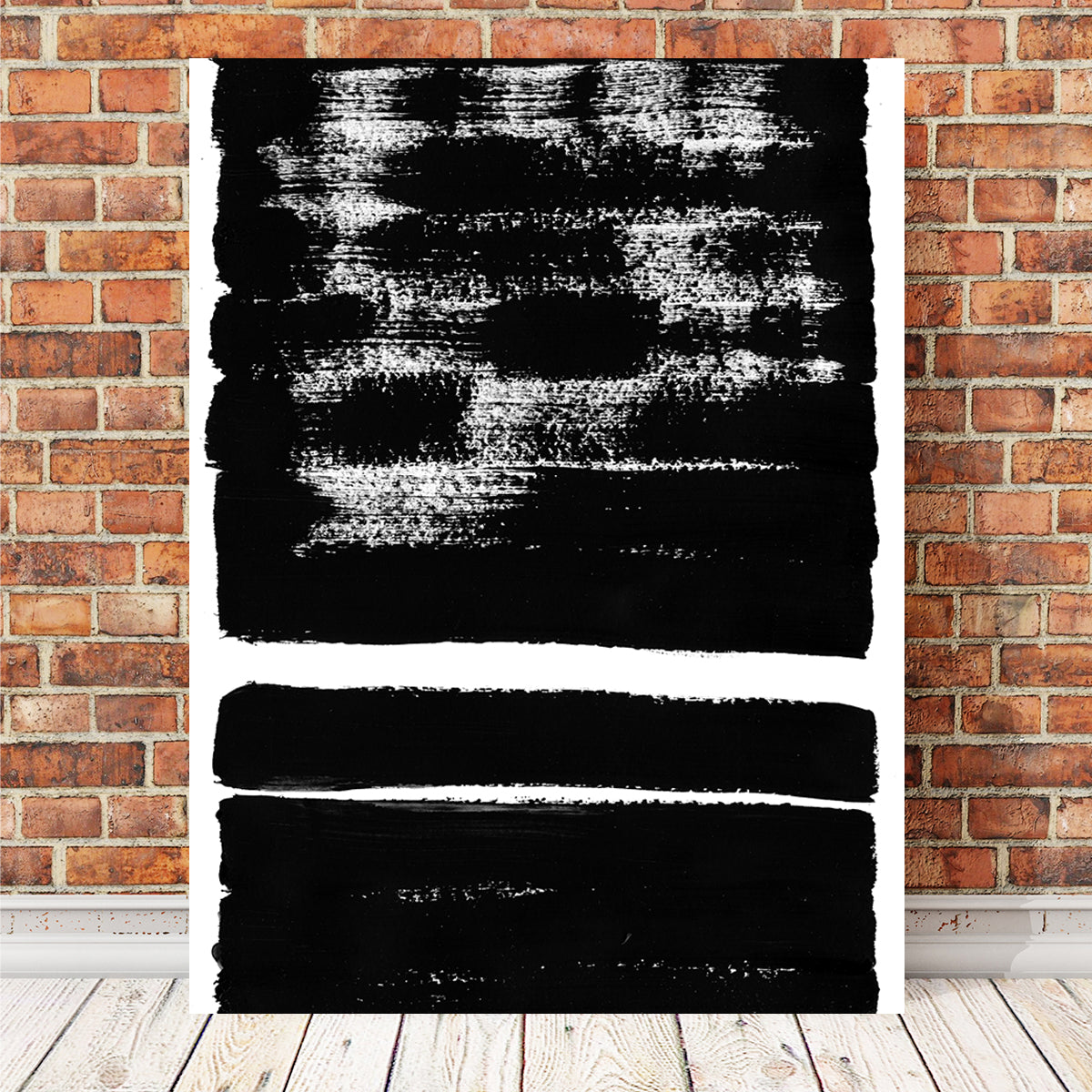 Horizontal Black Wall Art