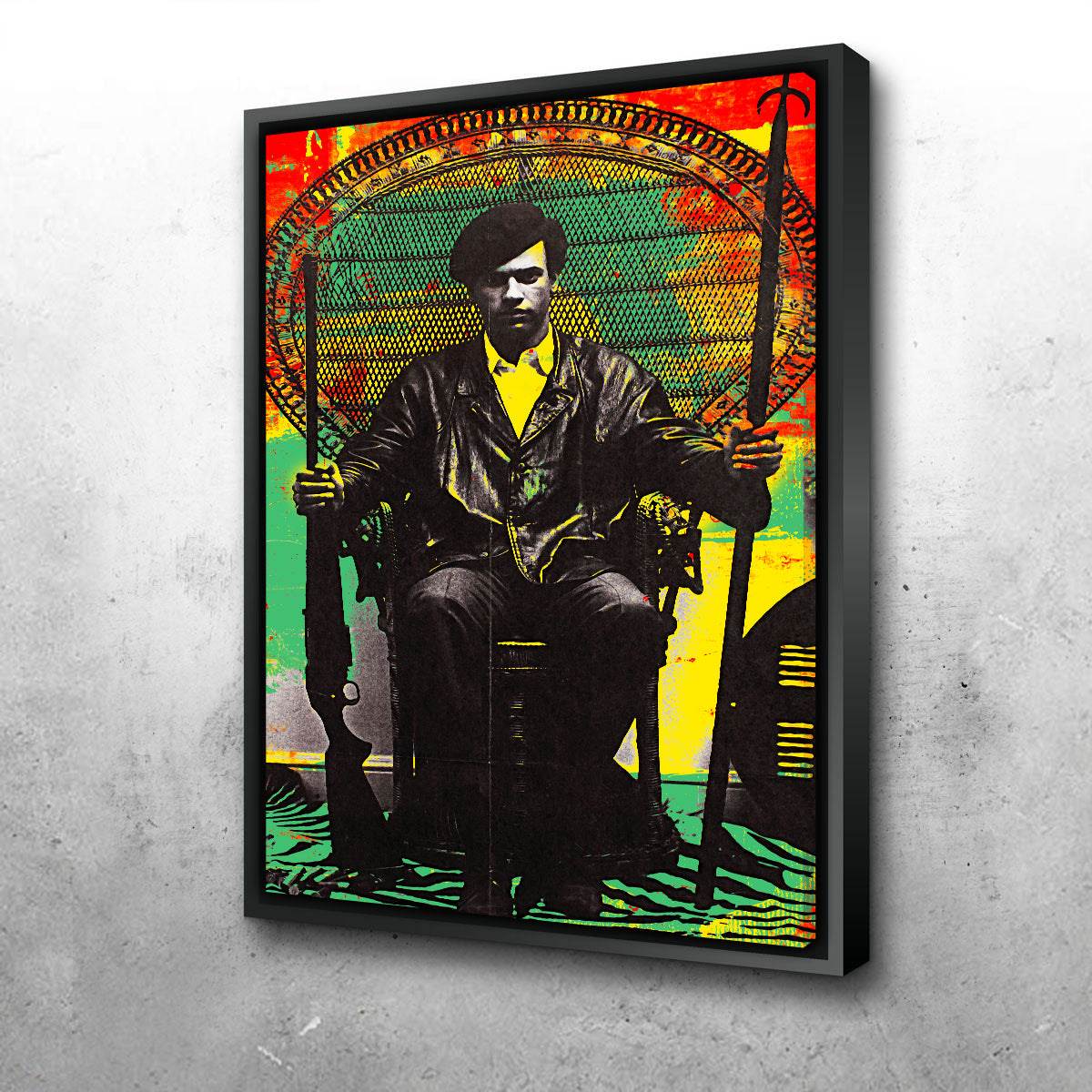 Huey P Newton Wall Art