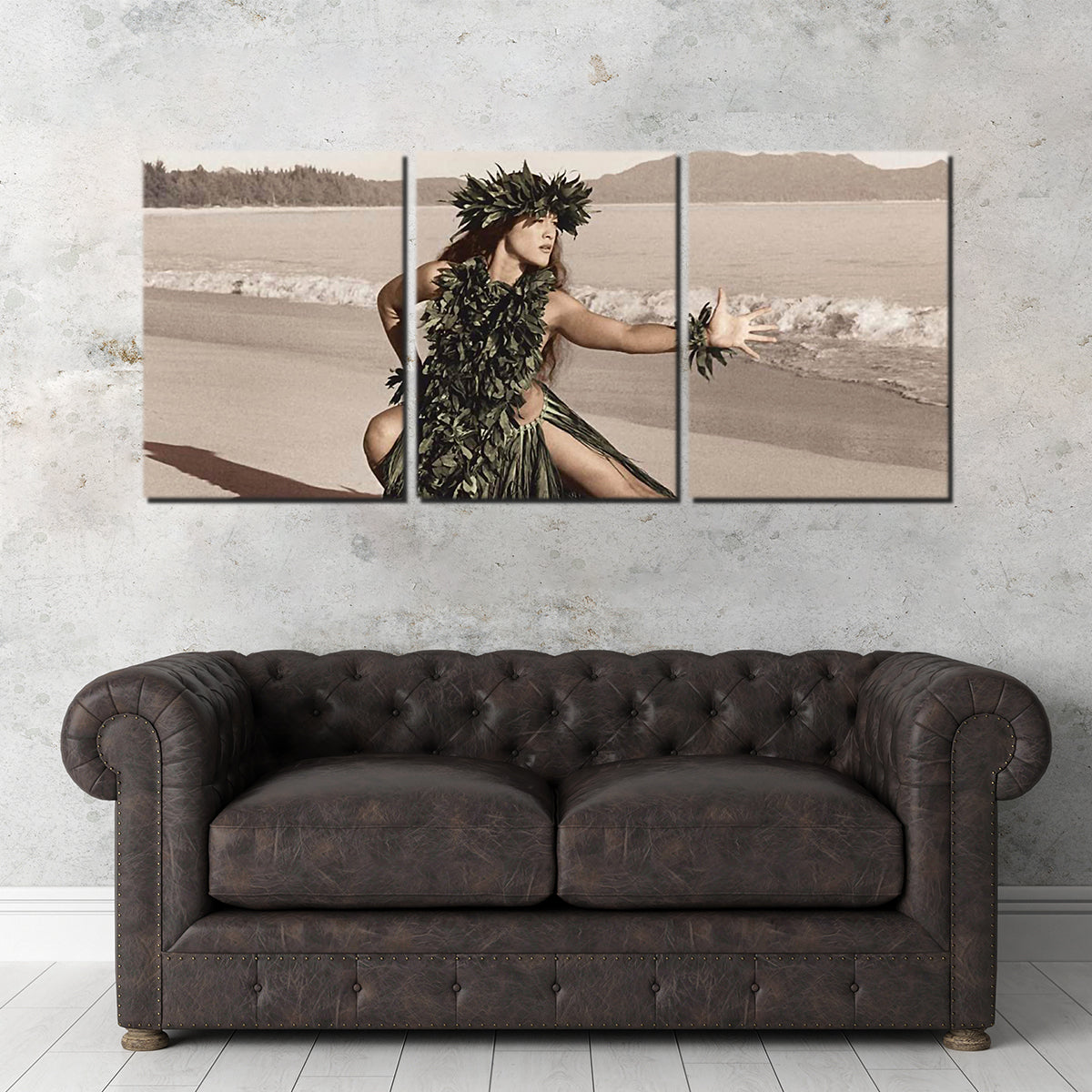 Hula Dancer Wall Art