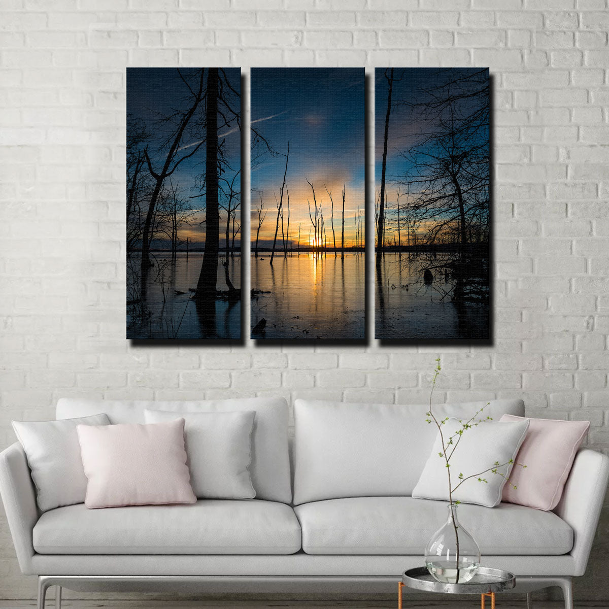 Ice & Fire Wall Art