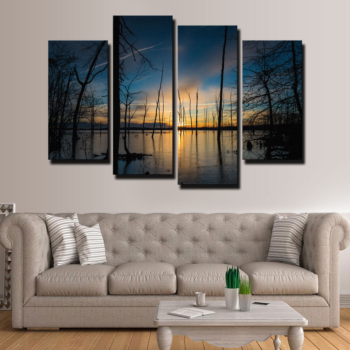 Ice & Fire Wall Art