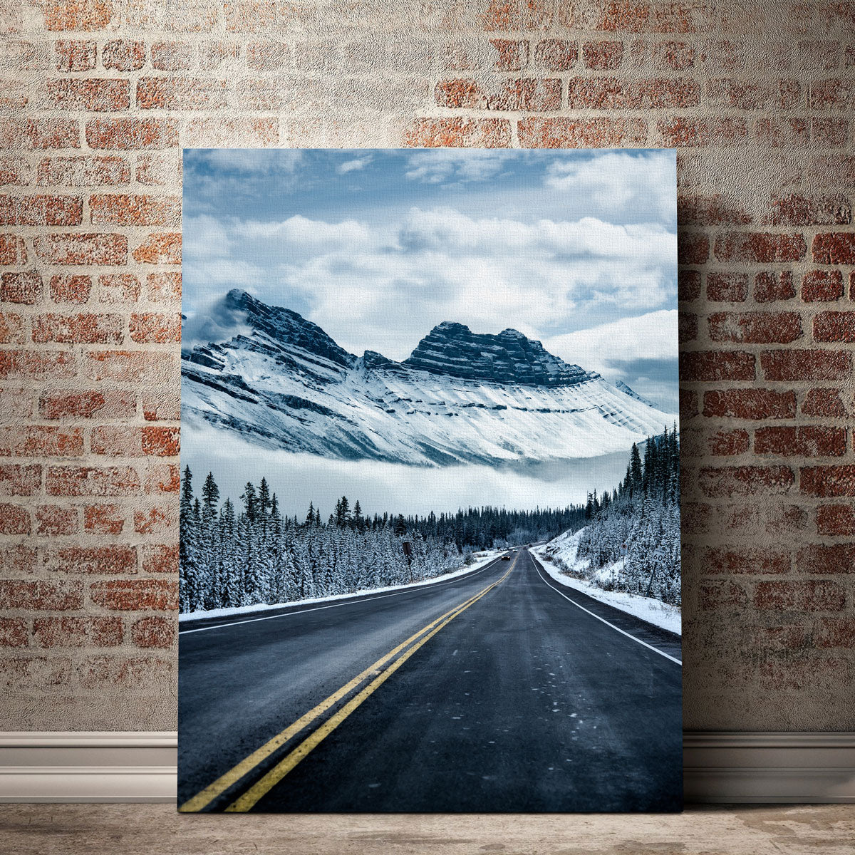 Icy Roads Wall Art