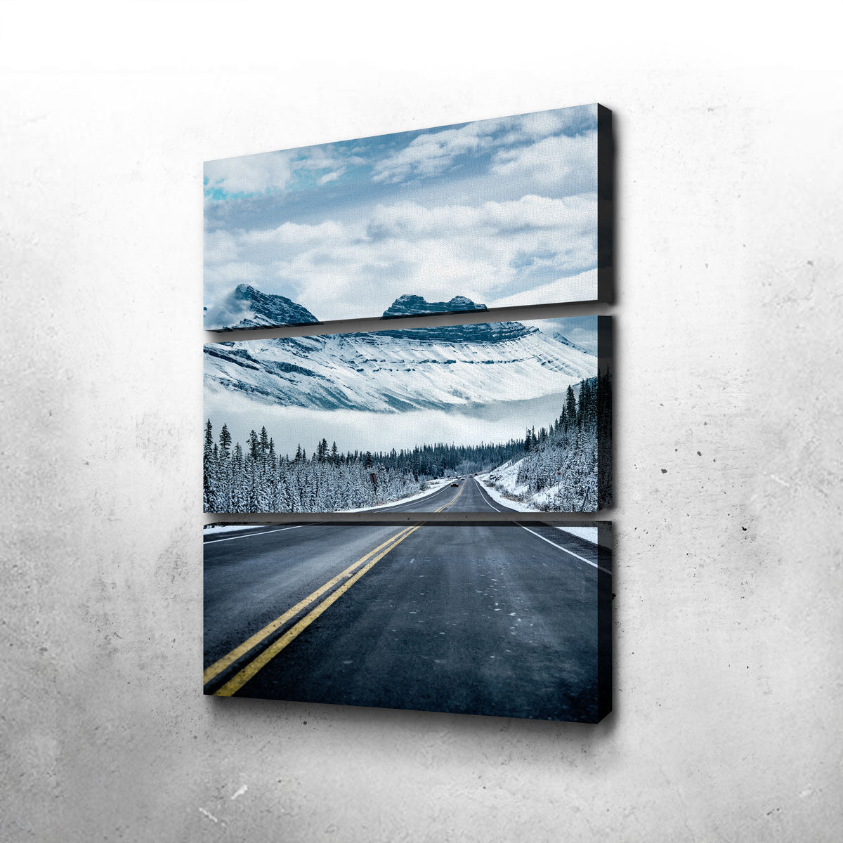 Icy Roads Wall Art