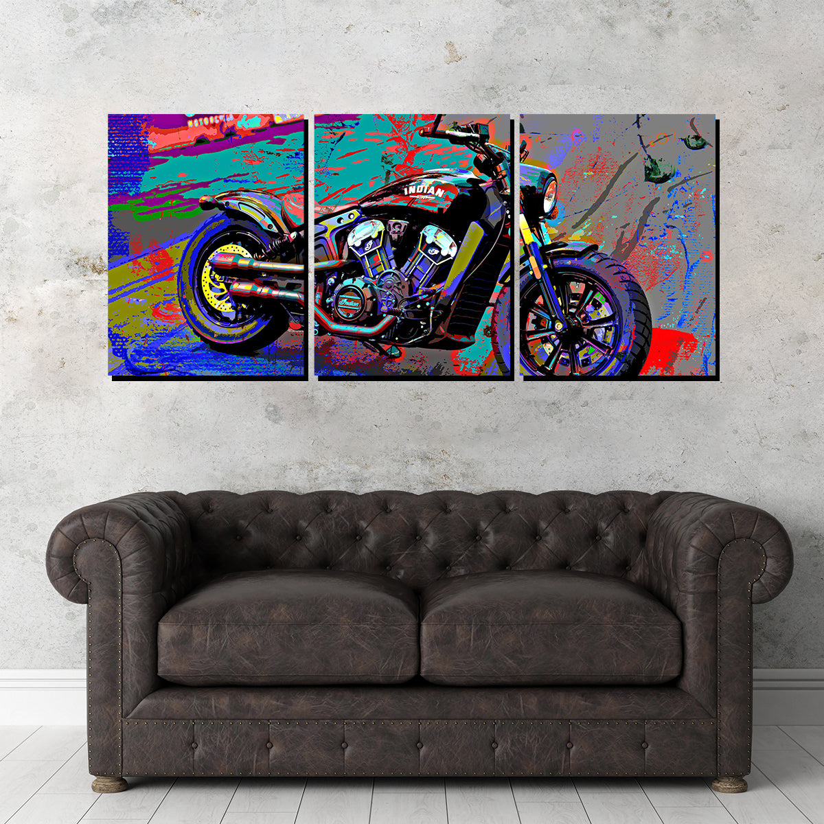 Indian Motorcycle Wall Art