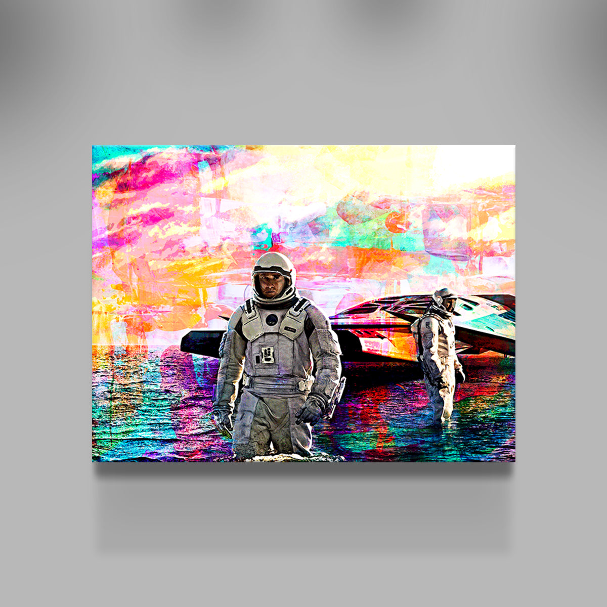 Interstellar Water Landing Wall Art