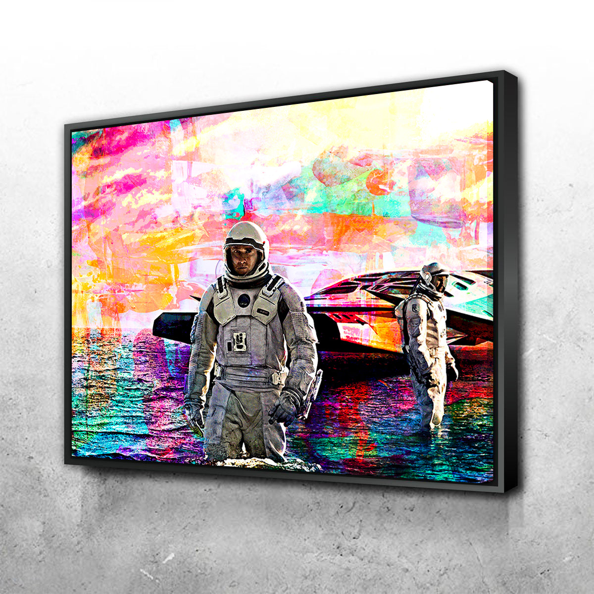 Interstellar Water Landing Wall Art