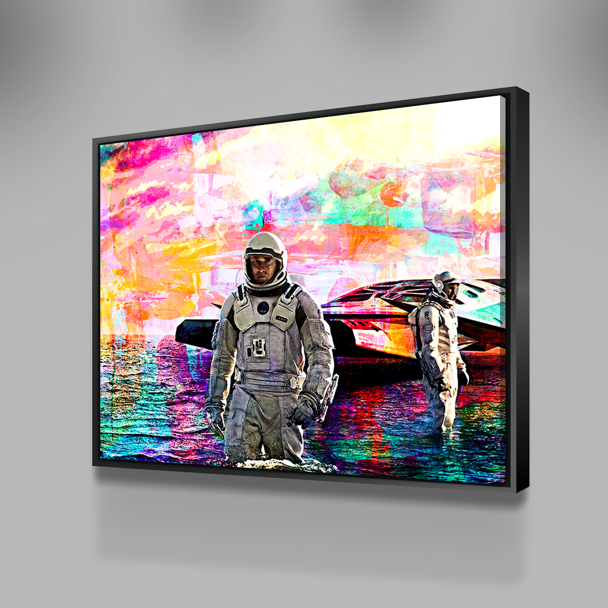 Interstellar Water Landing Wall Art