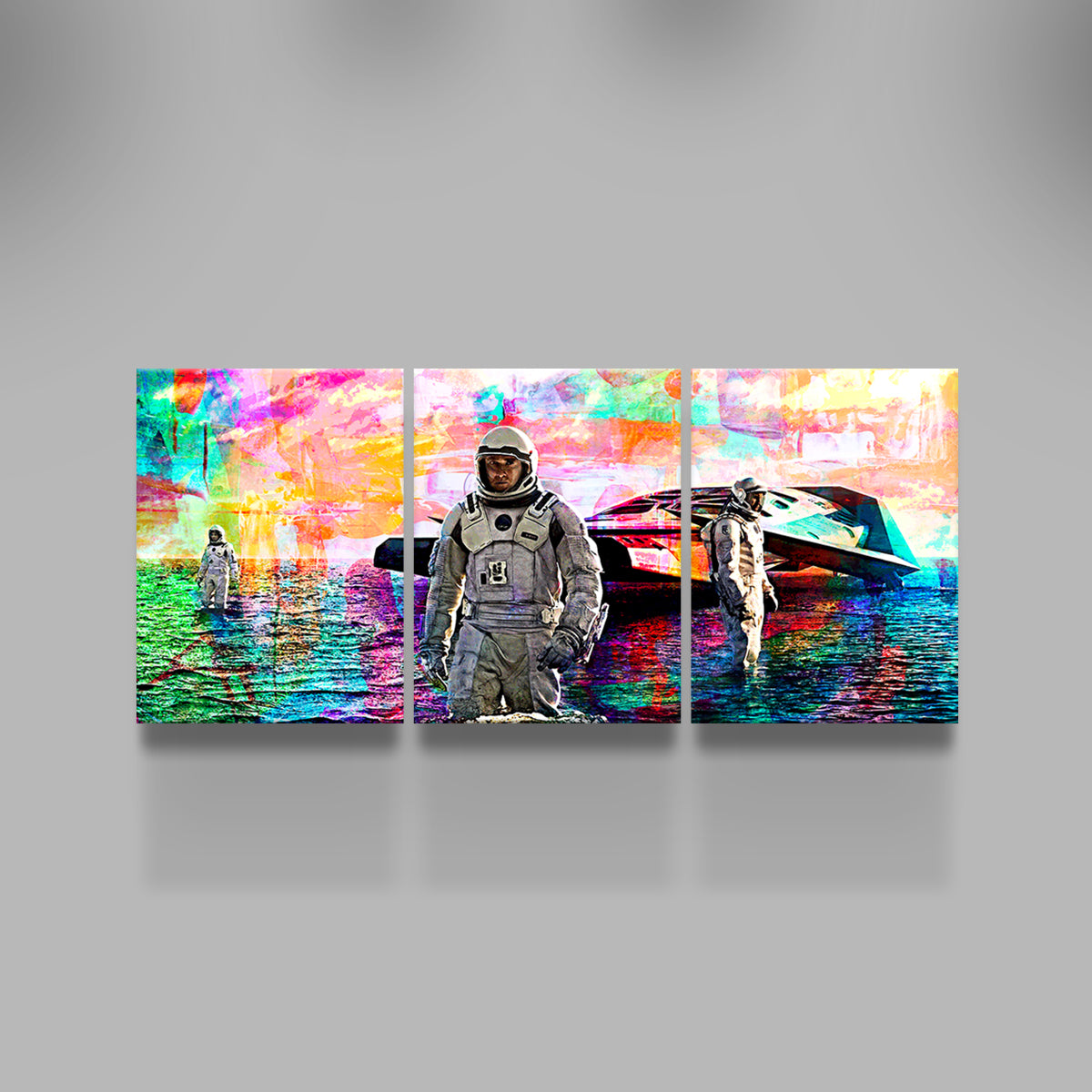 Interstellar Water Landing Wall Art