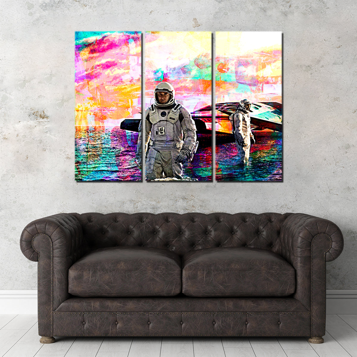 Interstellar Water Landing Wall Art