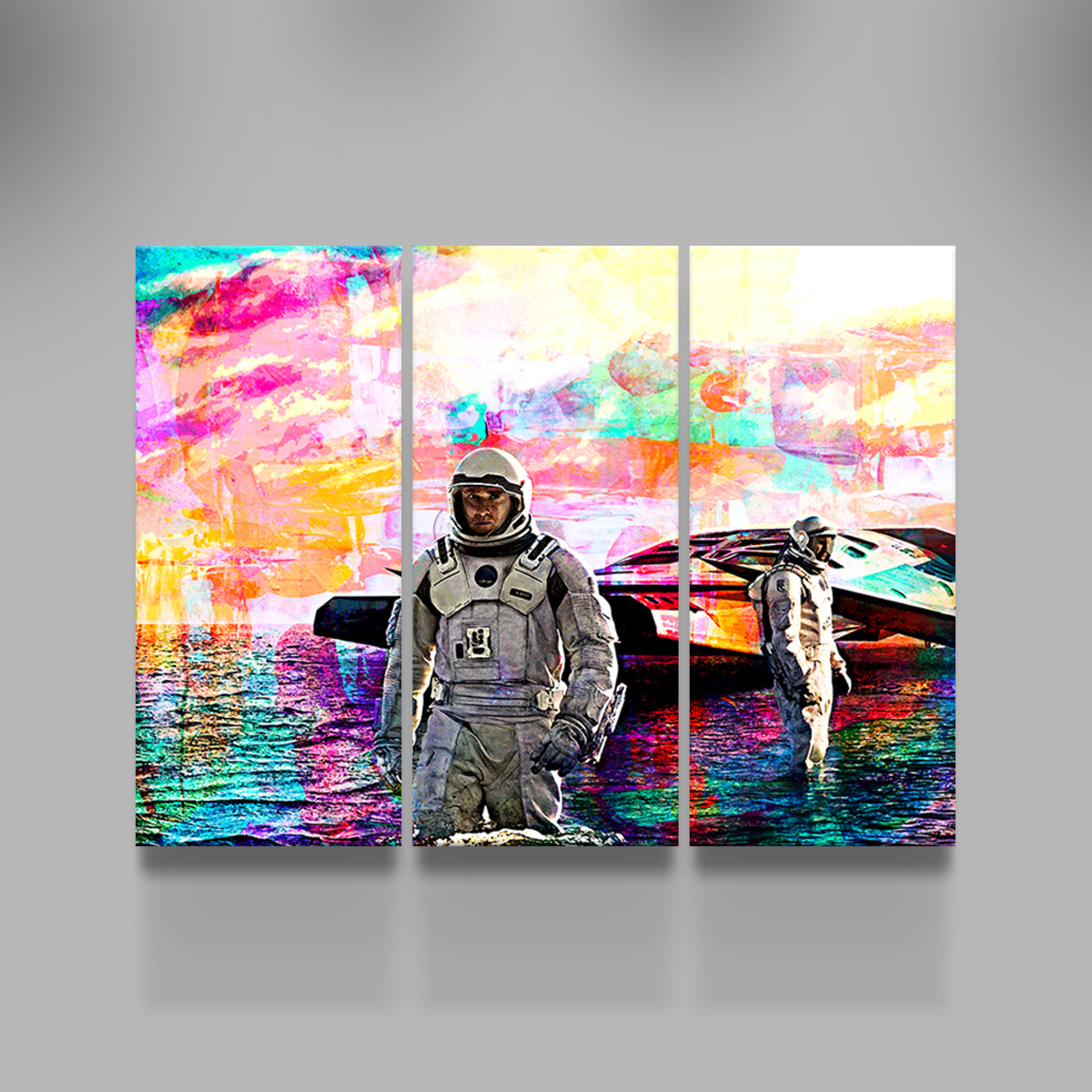 Interstellar Water Landing Wall Art