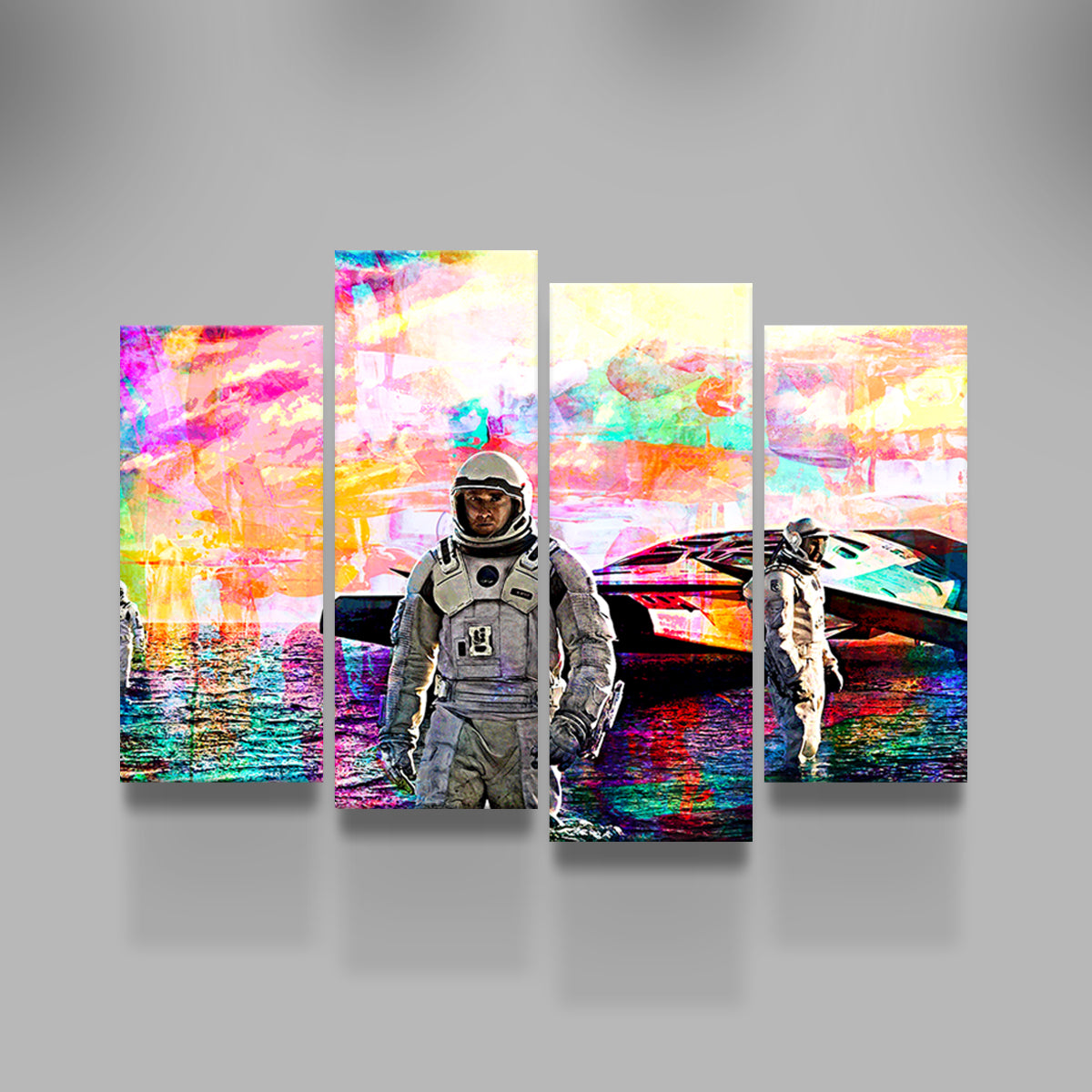 Interstellar Water Landing Wall Art