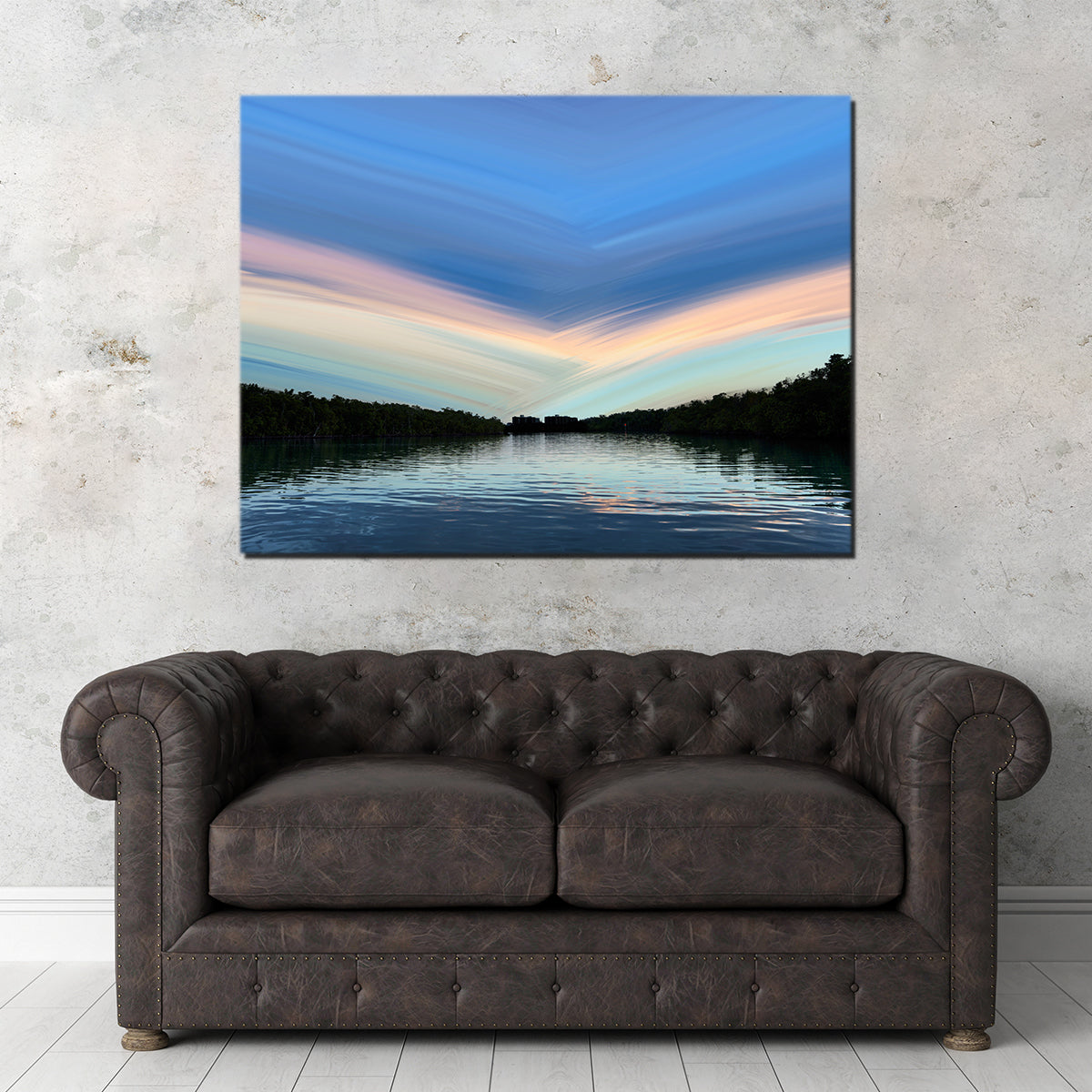 Into the Blue Wall Art