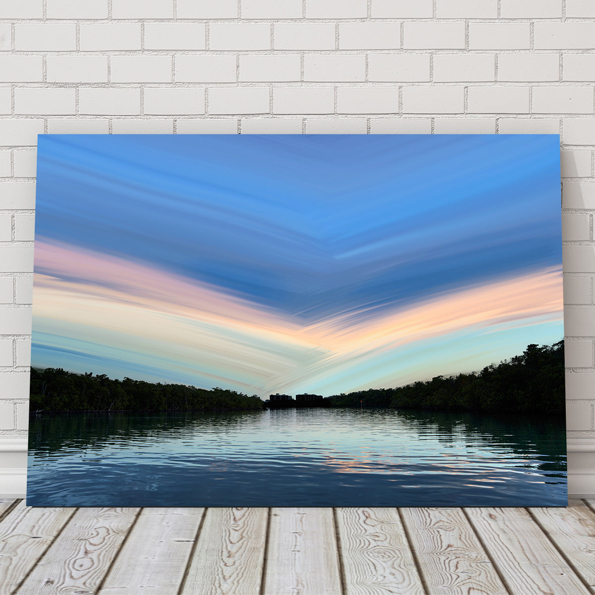 Into the Blue Wall Art