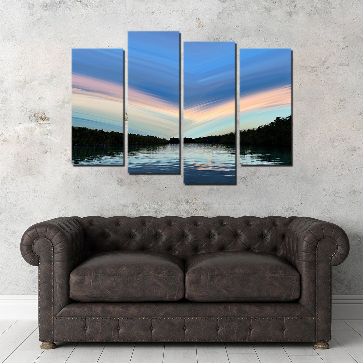 Into the Blue Wall Art