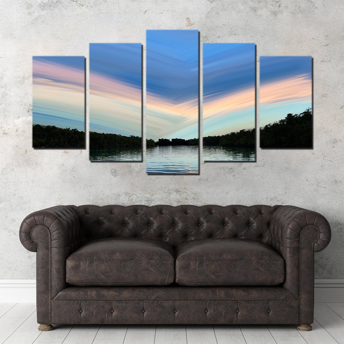Into the Blue Wall Art