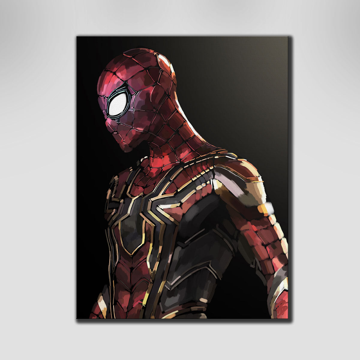 Iron Spider Side Profile Wall Art