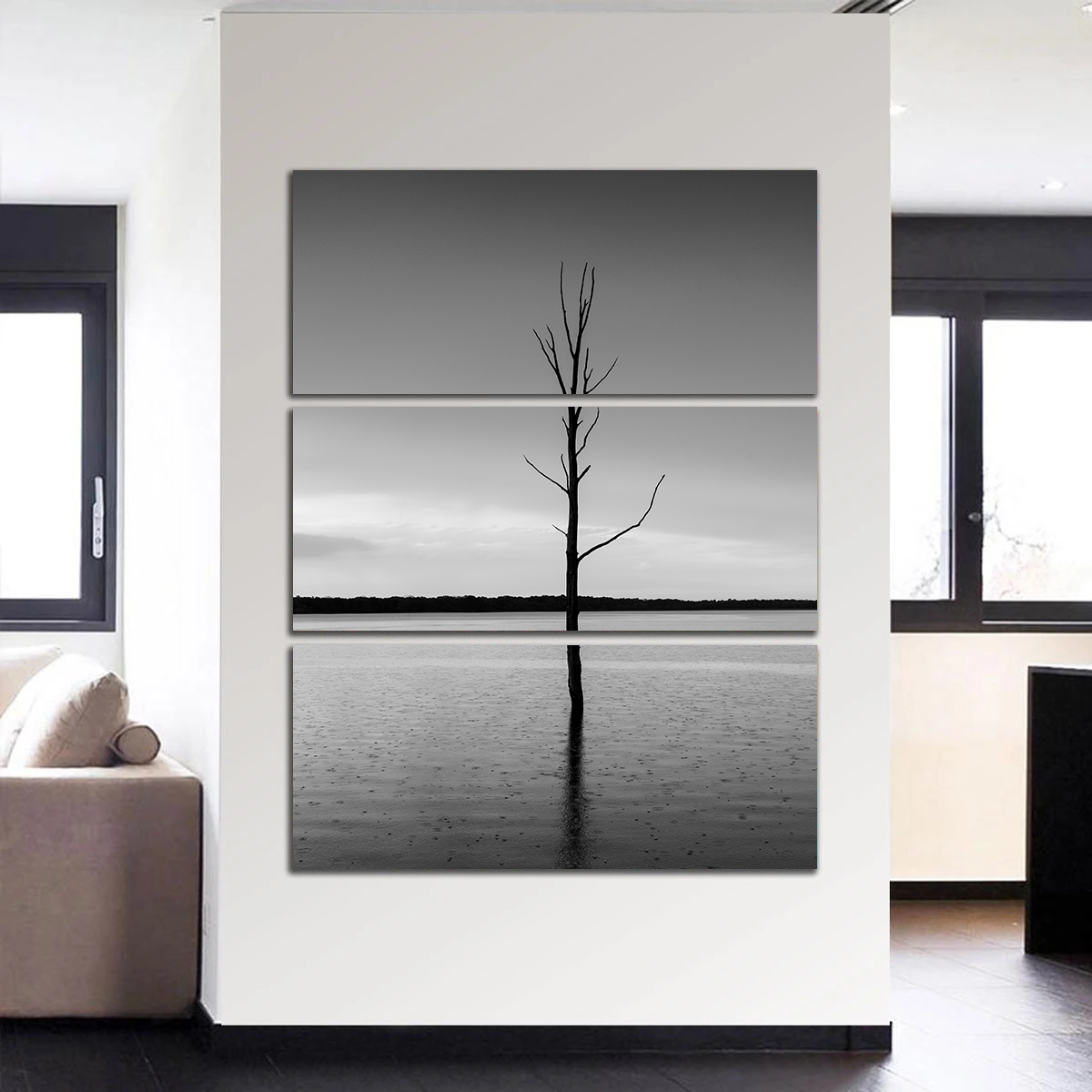 Isolated Droplets Wall Art