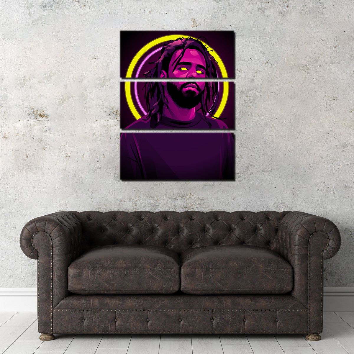 J Cole Wall Art