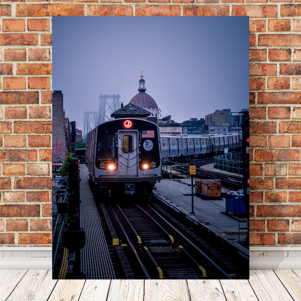 J Train Wall Art