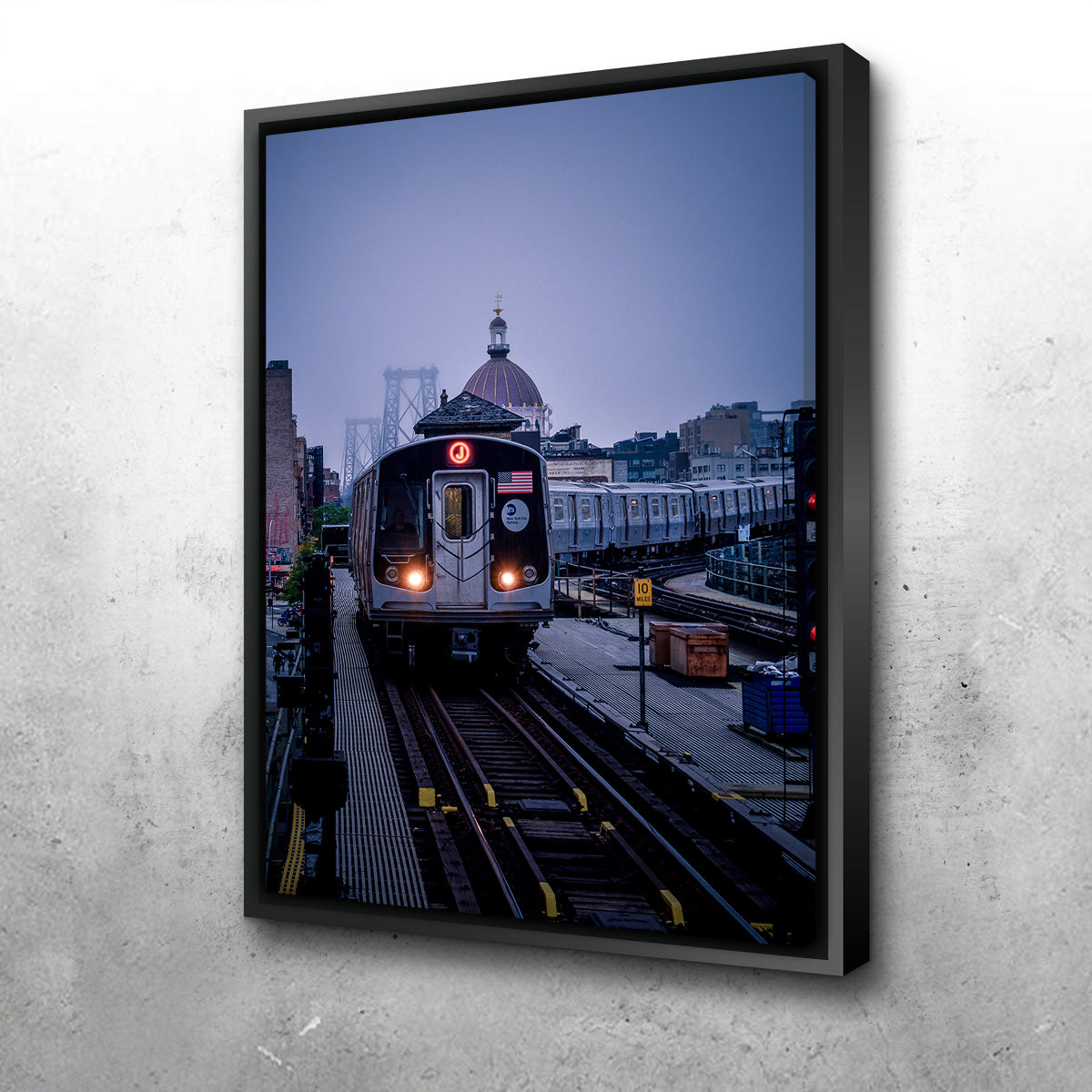 J Train Wall Art