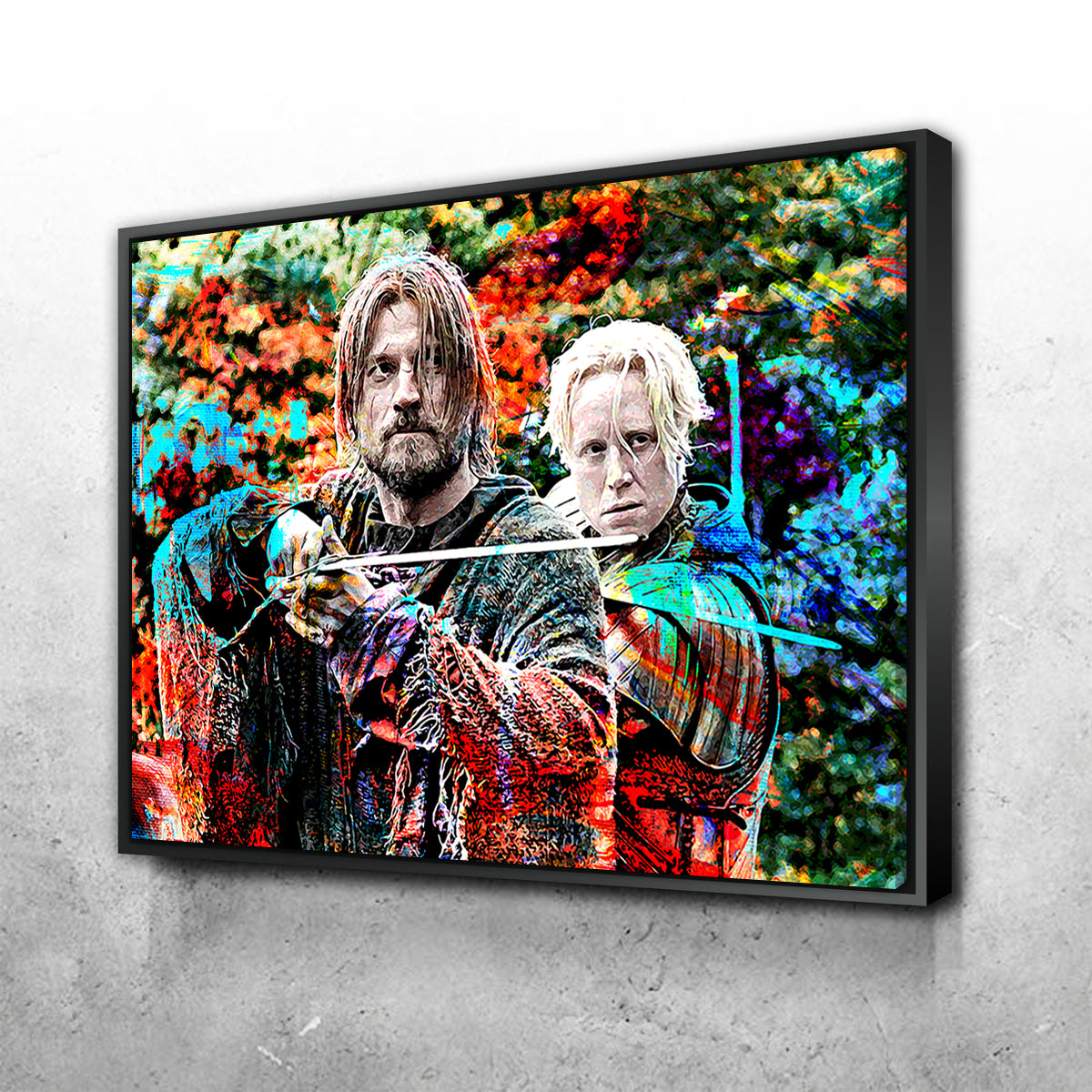 Jaime and Brienne Wall Art