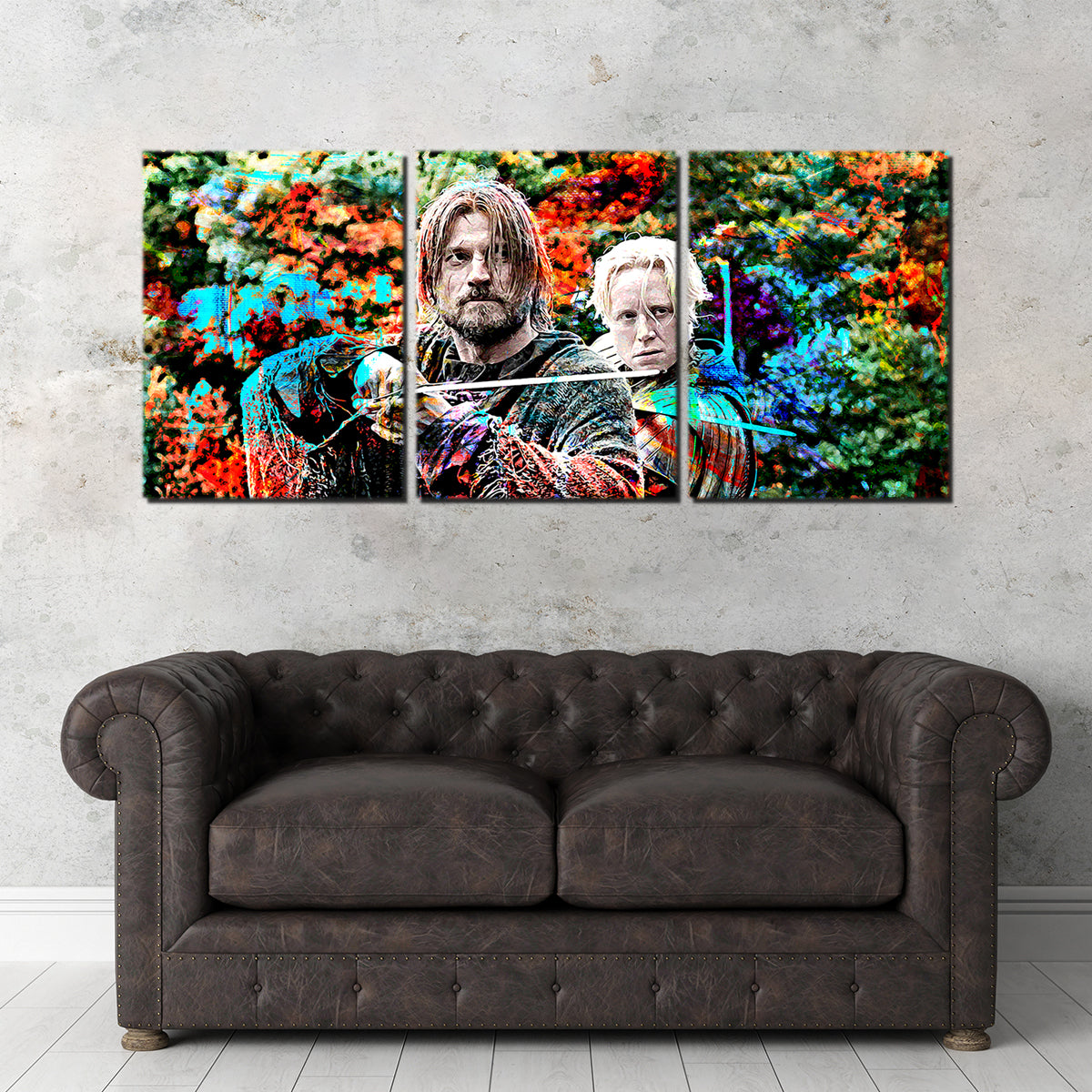 Jaime and Brienne Wall Art