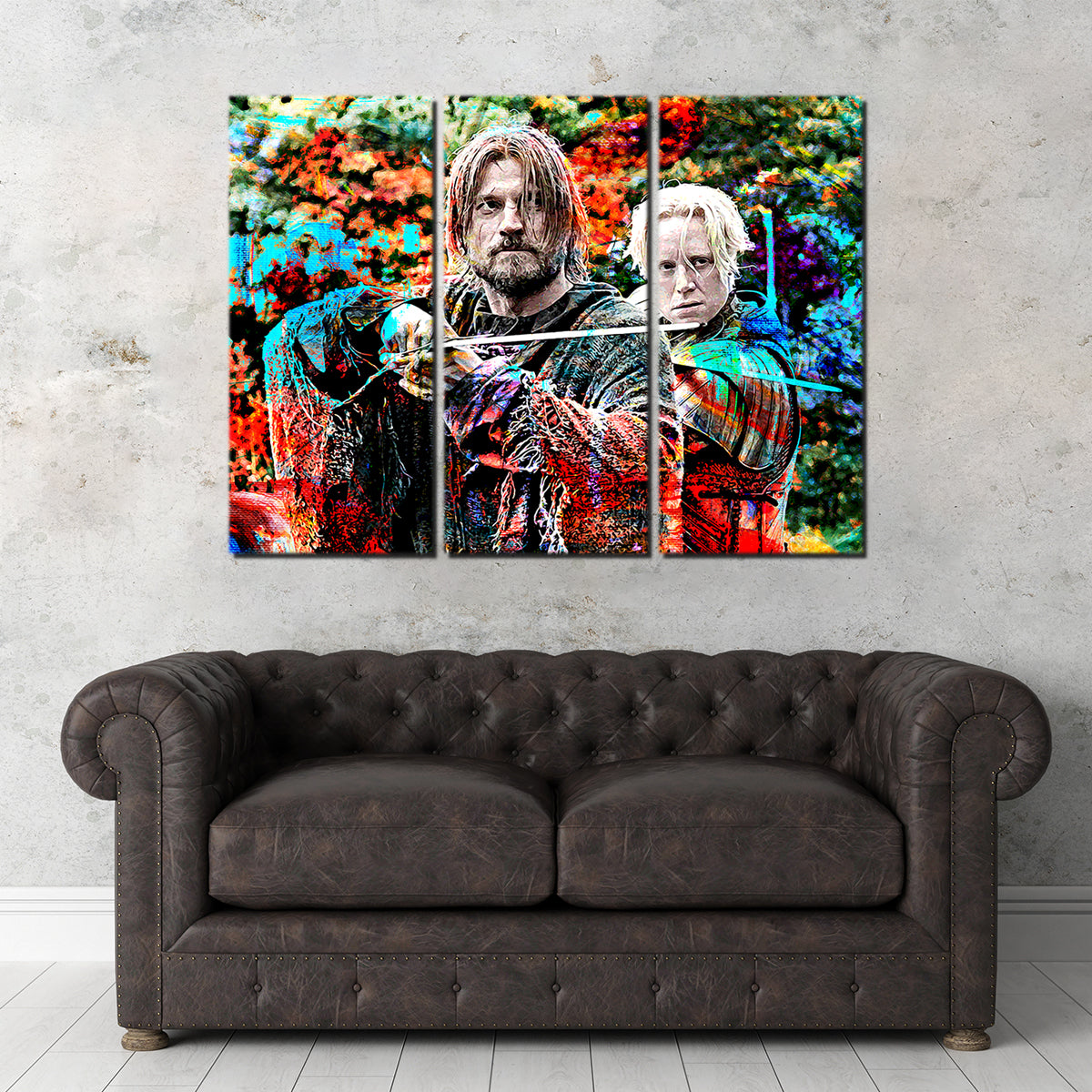 Jaime and Brienne Wall Art