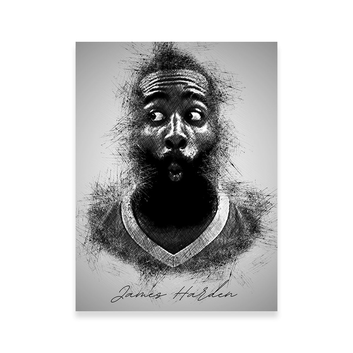 James Harden Wall Art