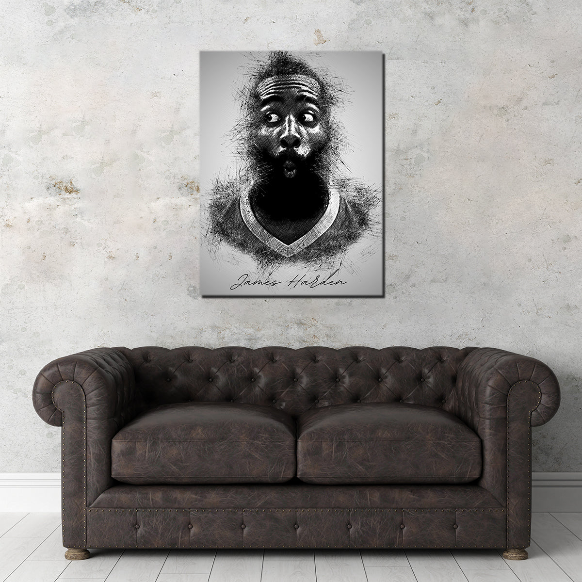 James Harden Wall Art