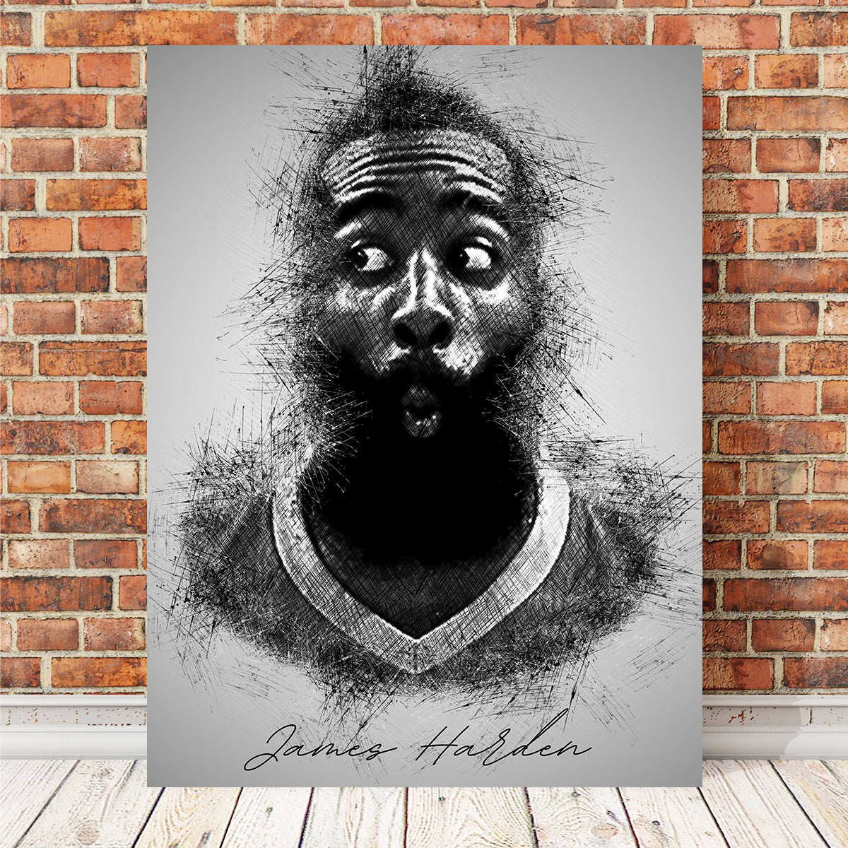 James Harden Wall Art