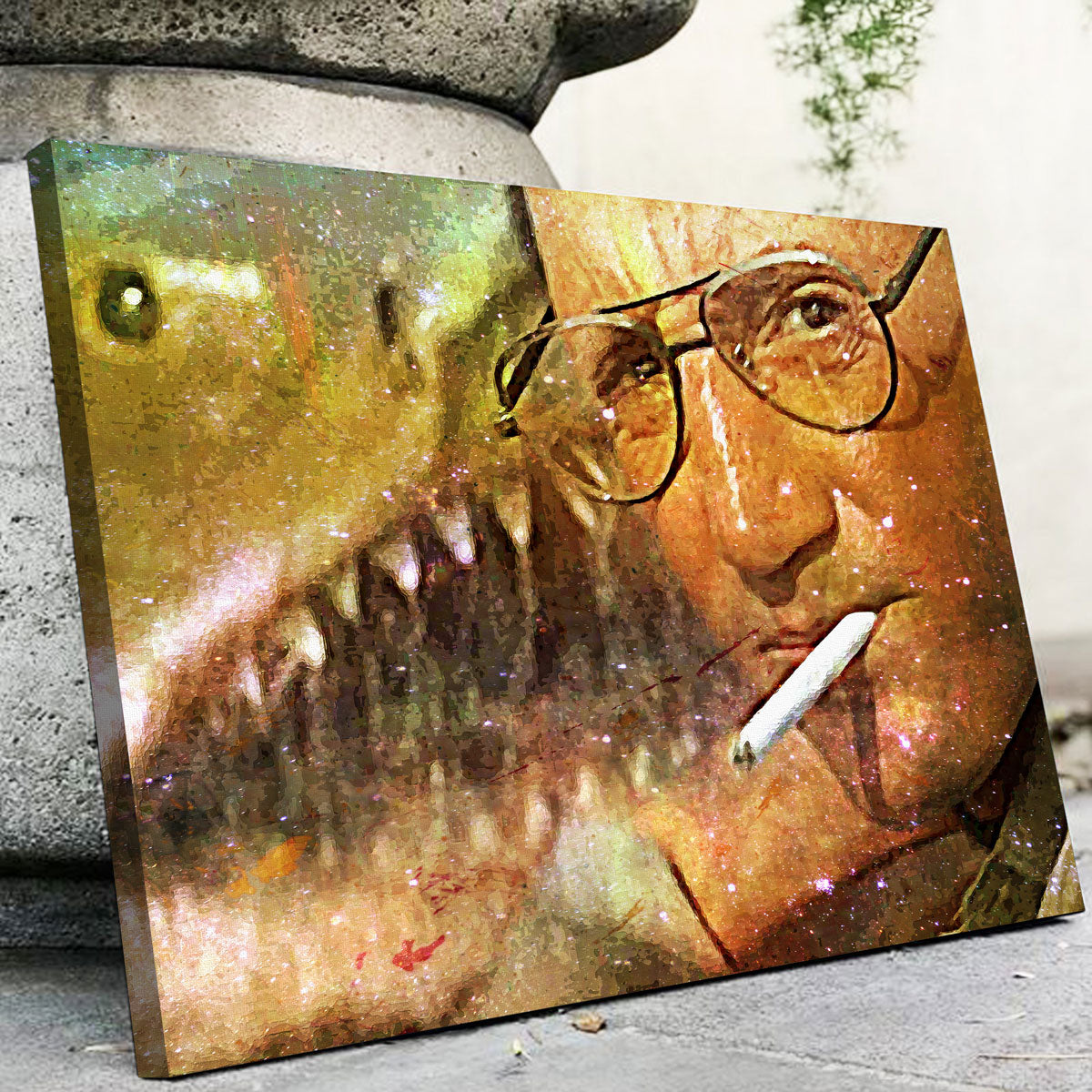 Jaws Peekaboo Wall Art