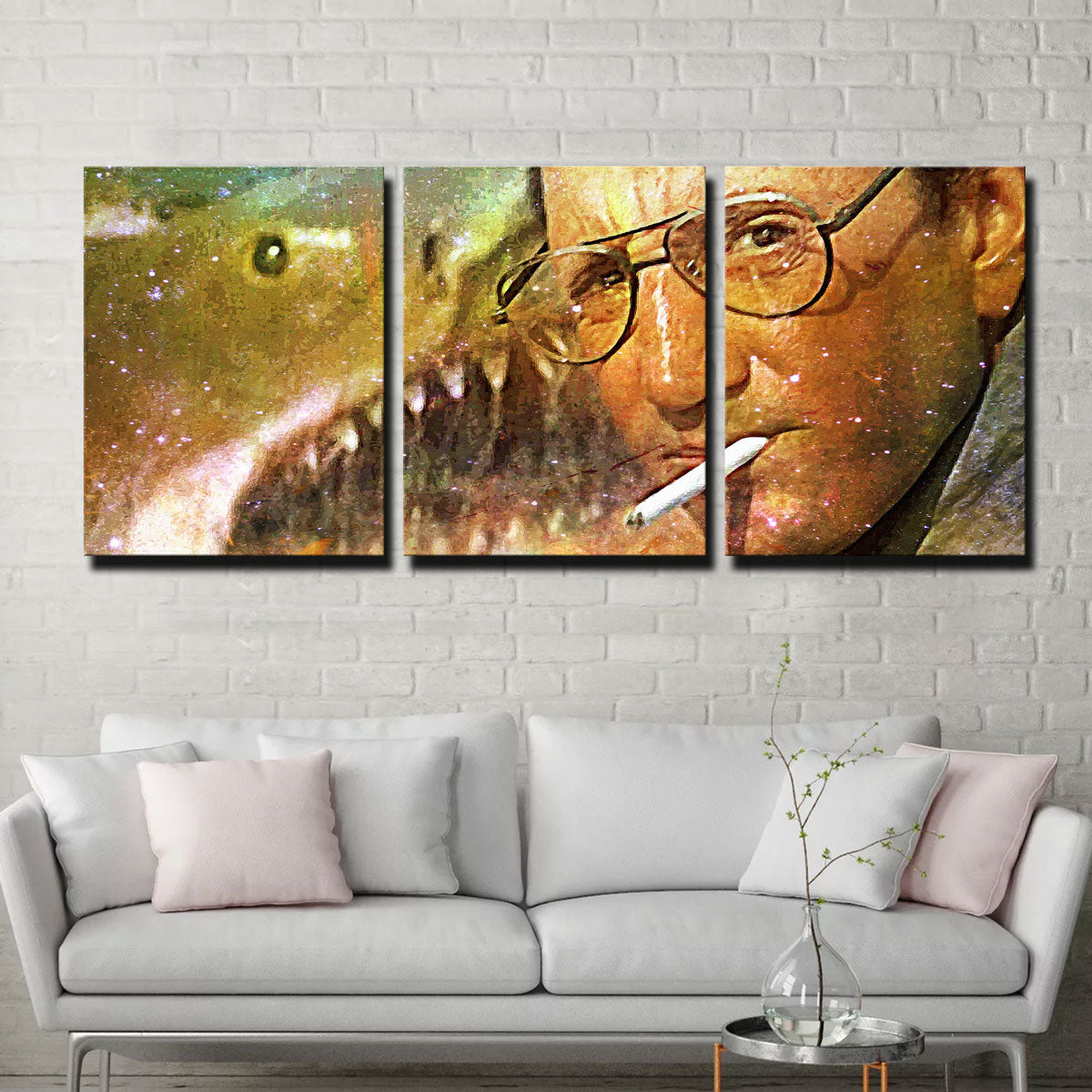 Jaws Peekaboo Wall Art