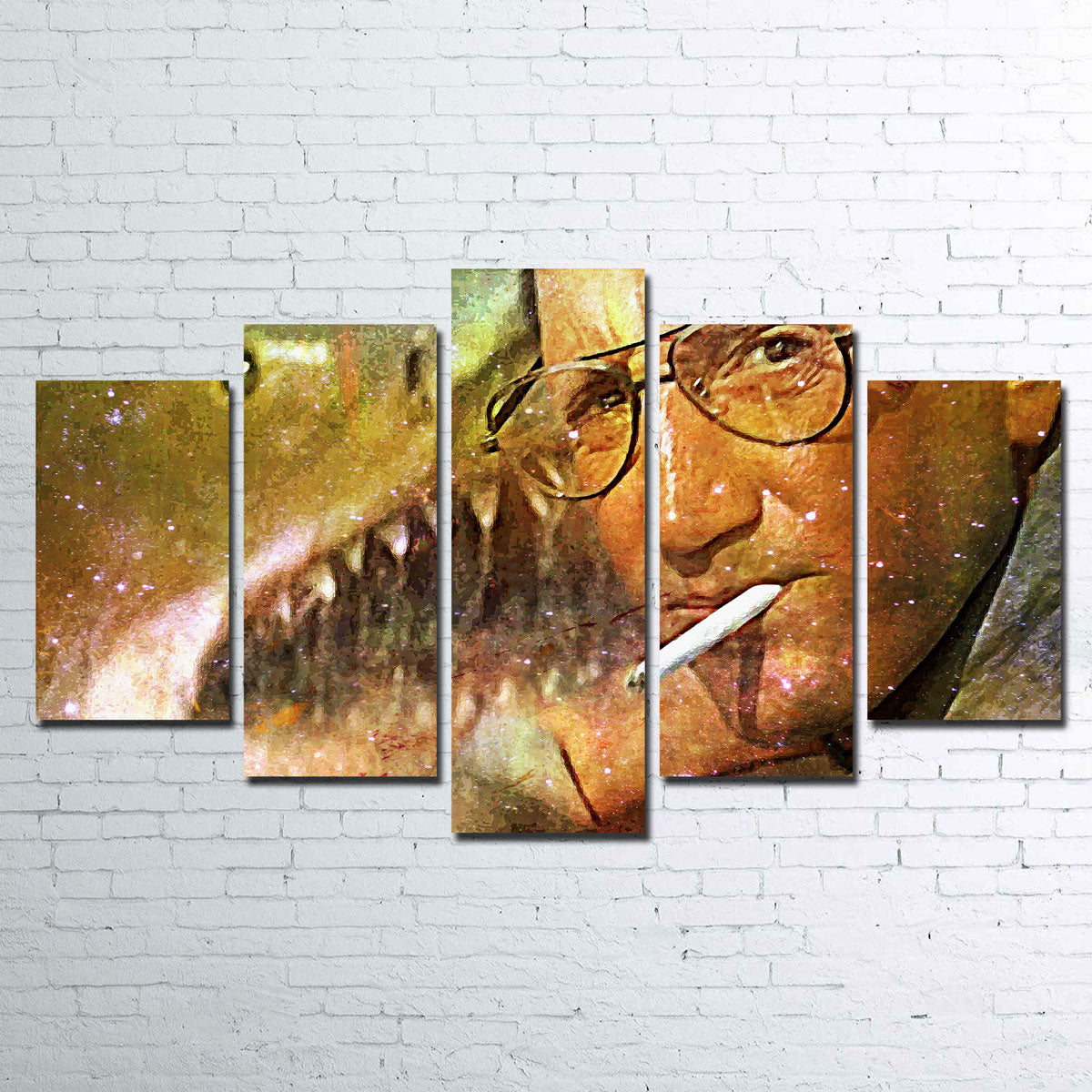 Jaws Peekaboo Wall Art