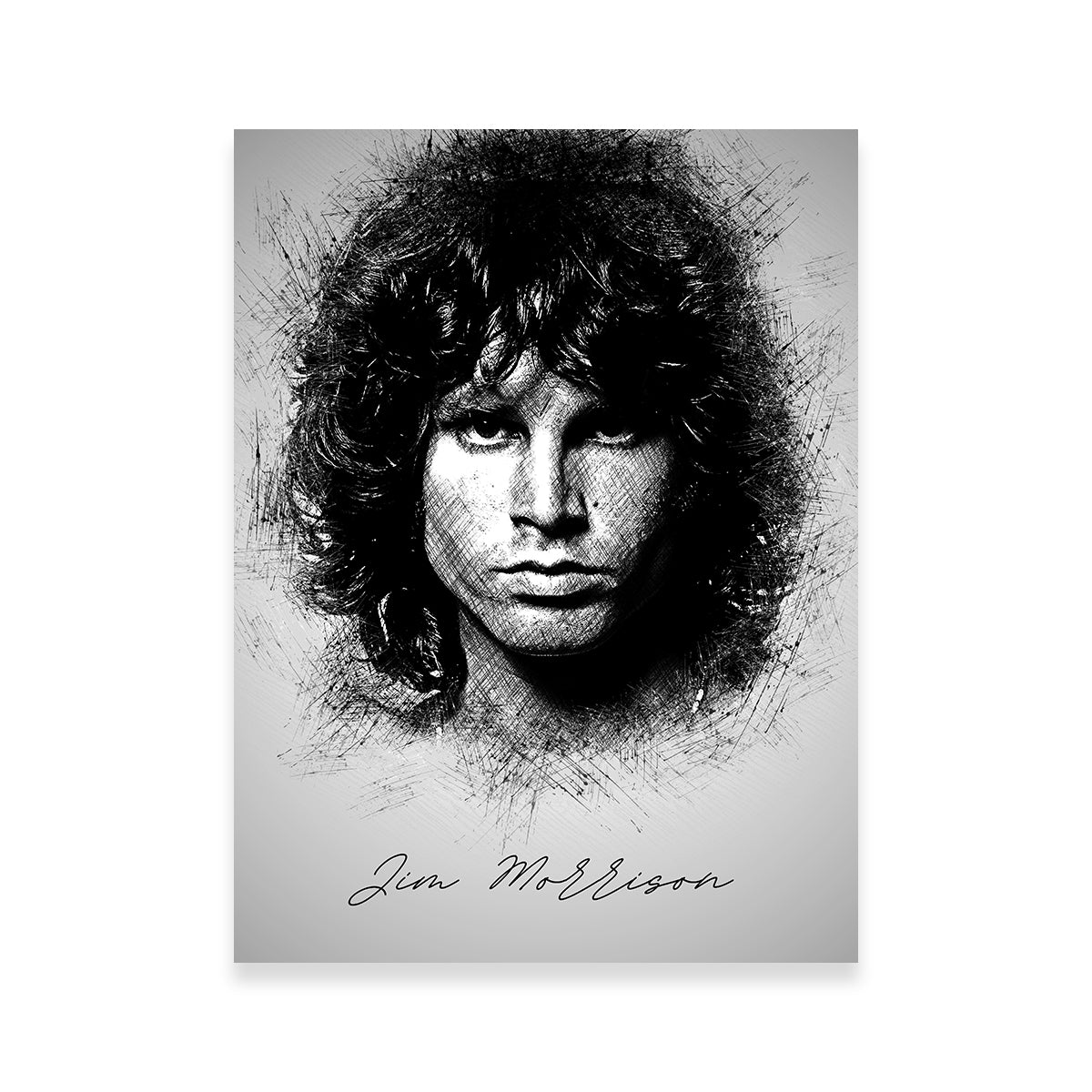 Jim Morrison Wall Art