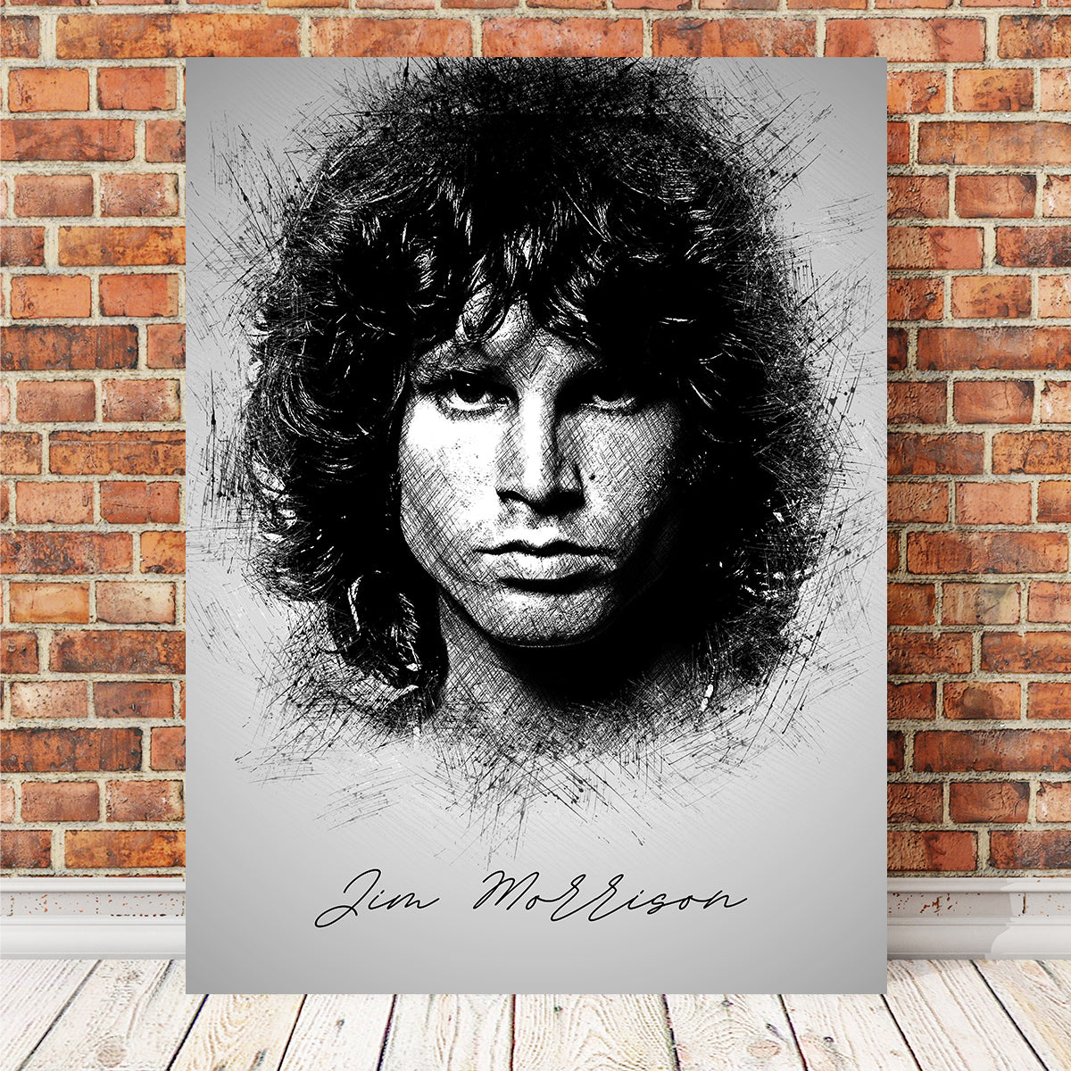 Jim Morrison Wall Art