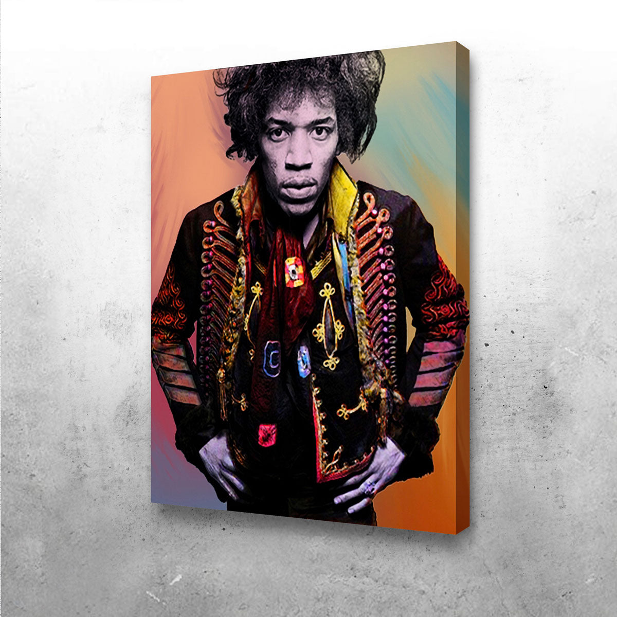 Jimi Hendrix Canvas Wall Art