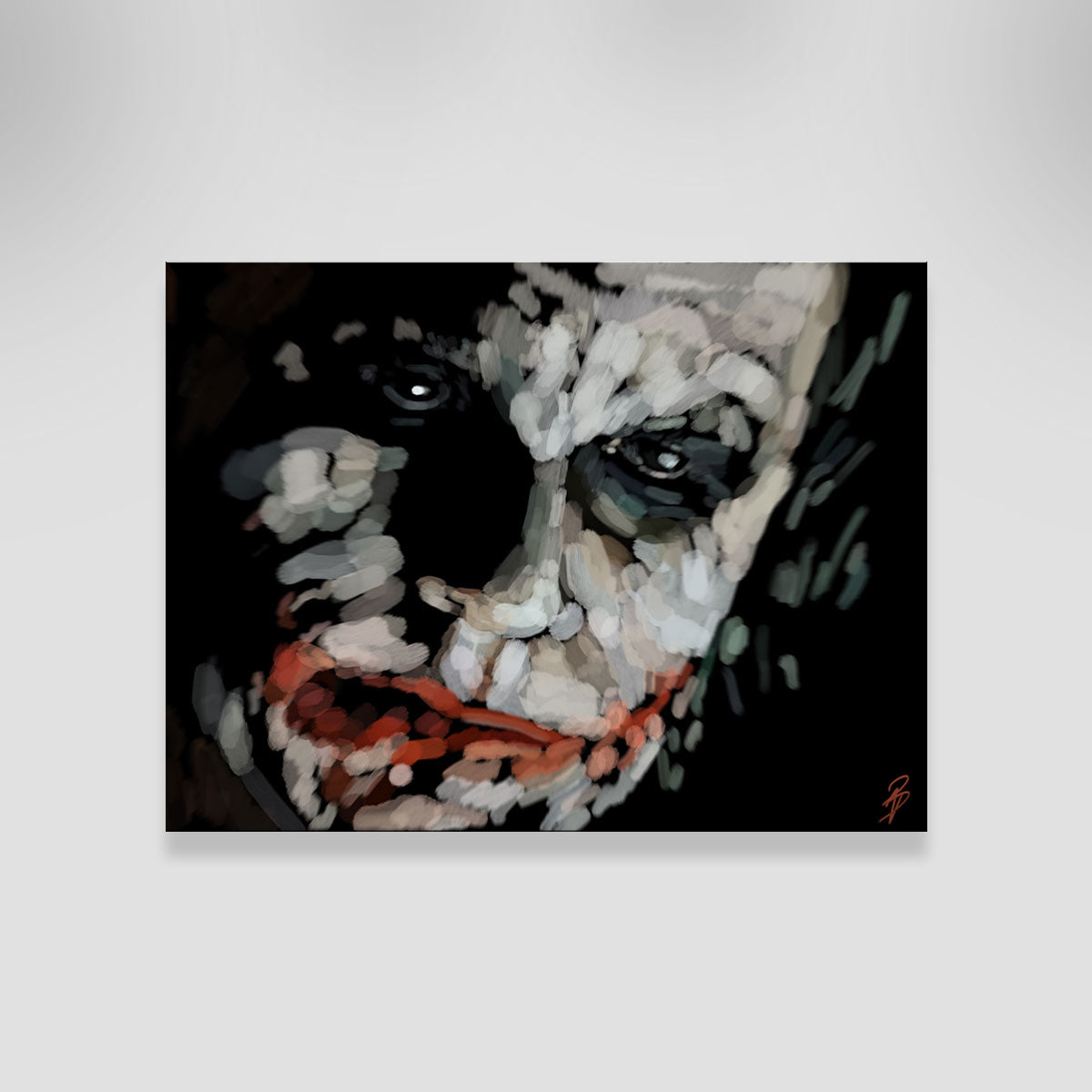 Joker Up Close Wall Art