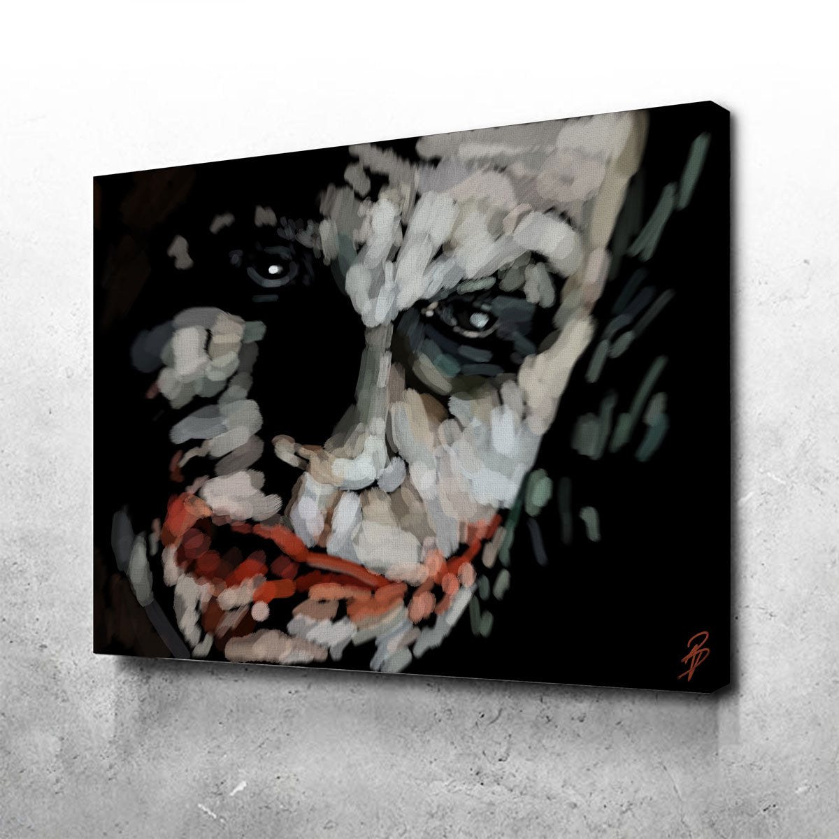 Joker Up Close Wall Art