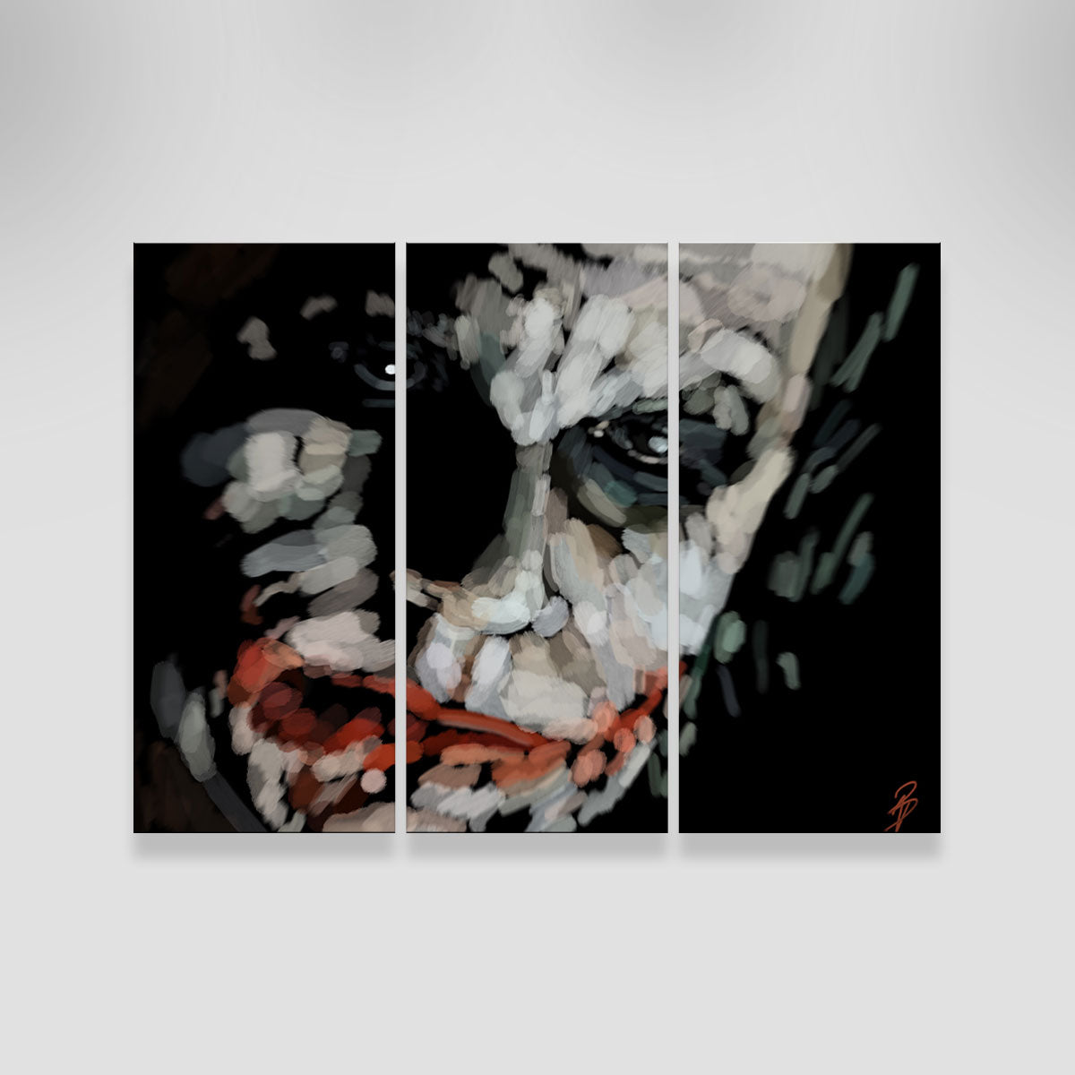 Joker Up Close Wall Art