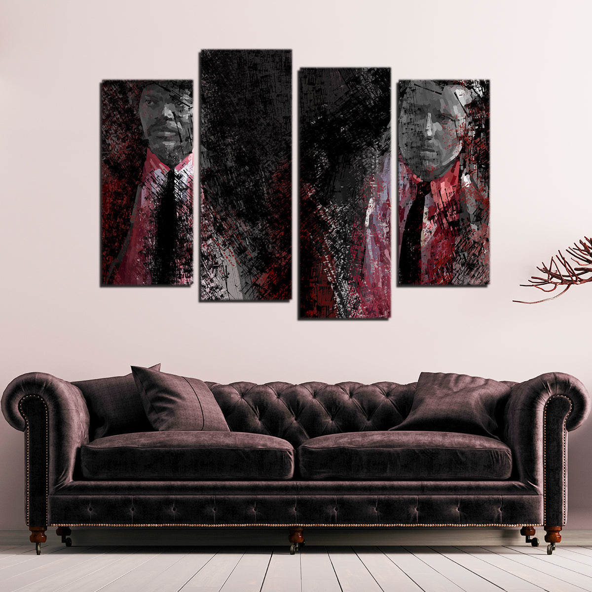 Jules And Vincent See Red Wall Art