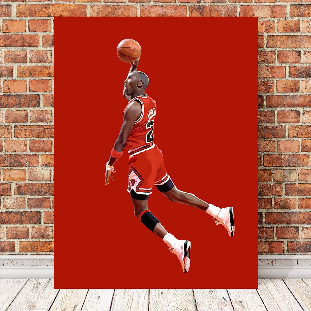 Jumping Michael Wall Art