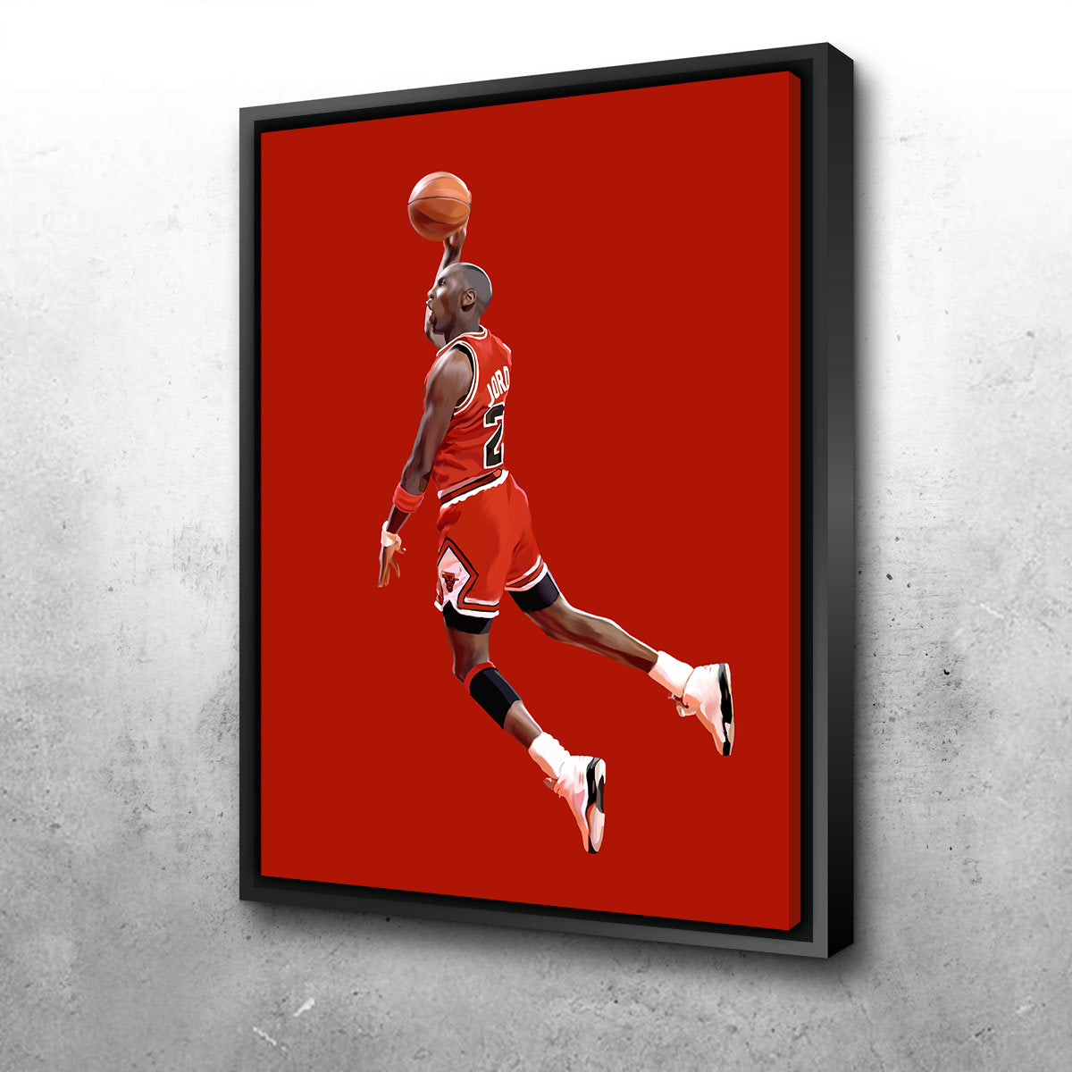 Jumping Michael Wall Art