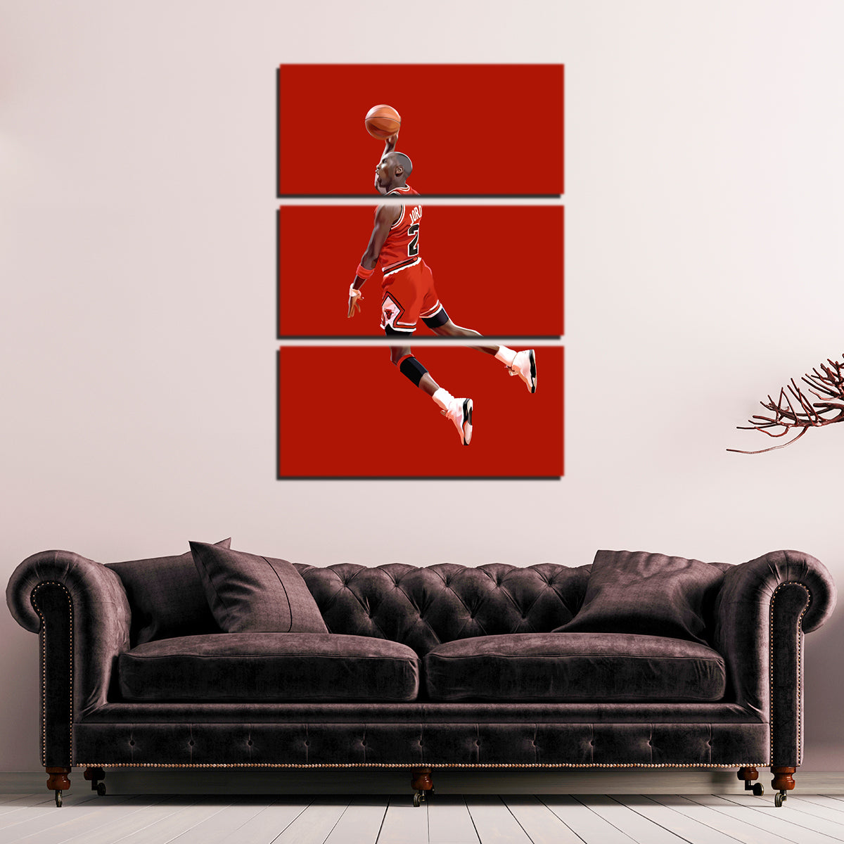 Jumping Michael Wall Art