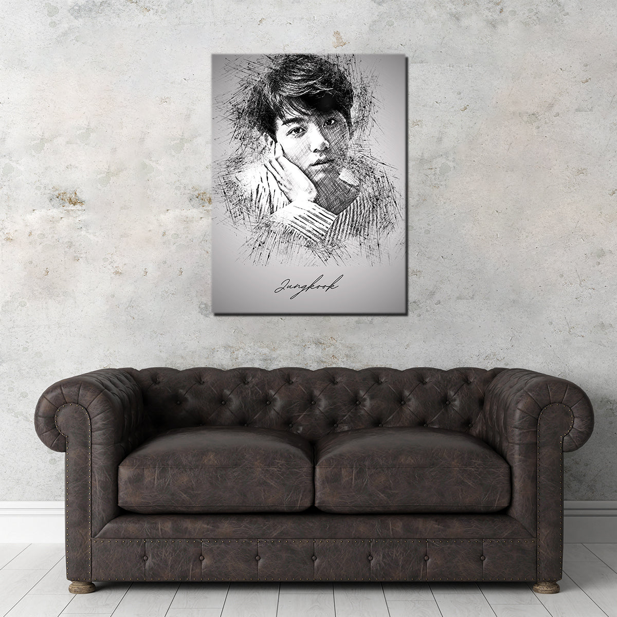 Jungkook Wall Art