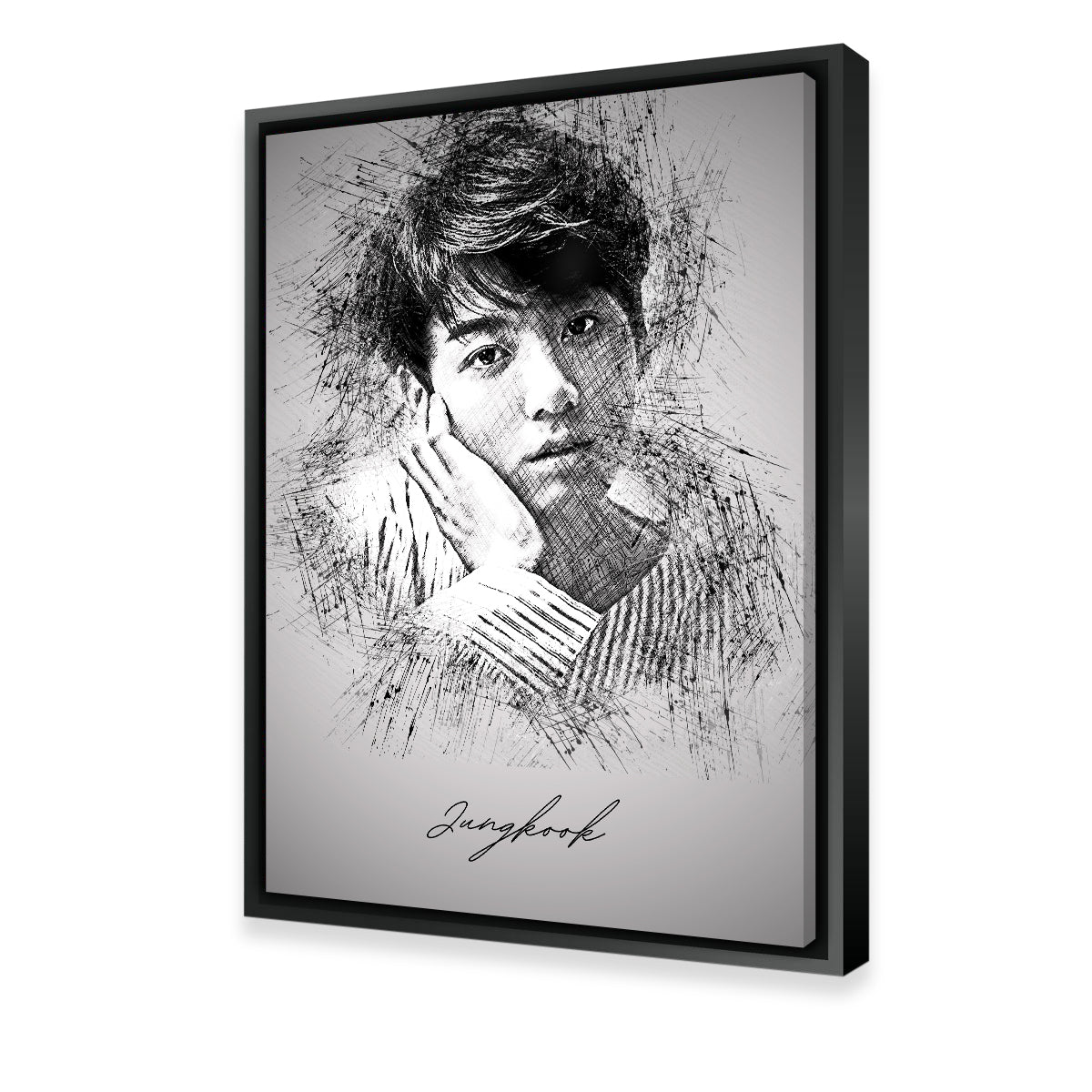 Jungkook Wall Art