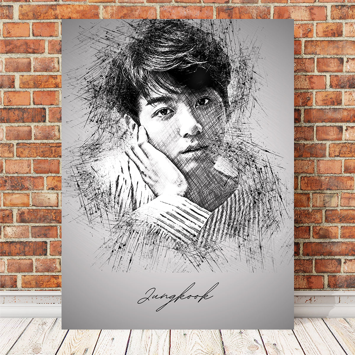 Jungkook Wall Art