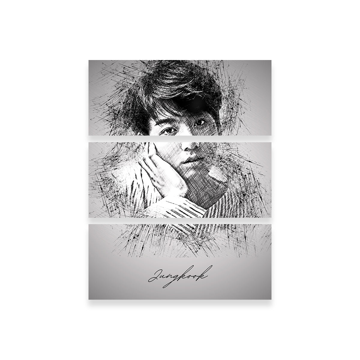 Jungkook Wall Art