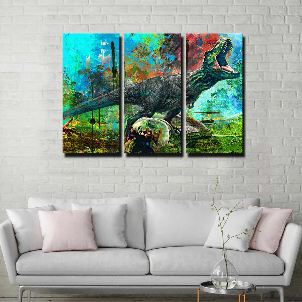Jurassic World Canvas Set